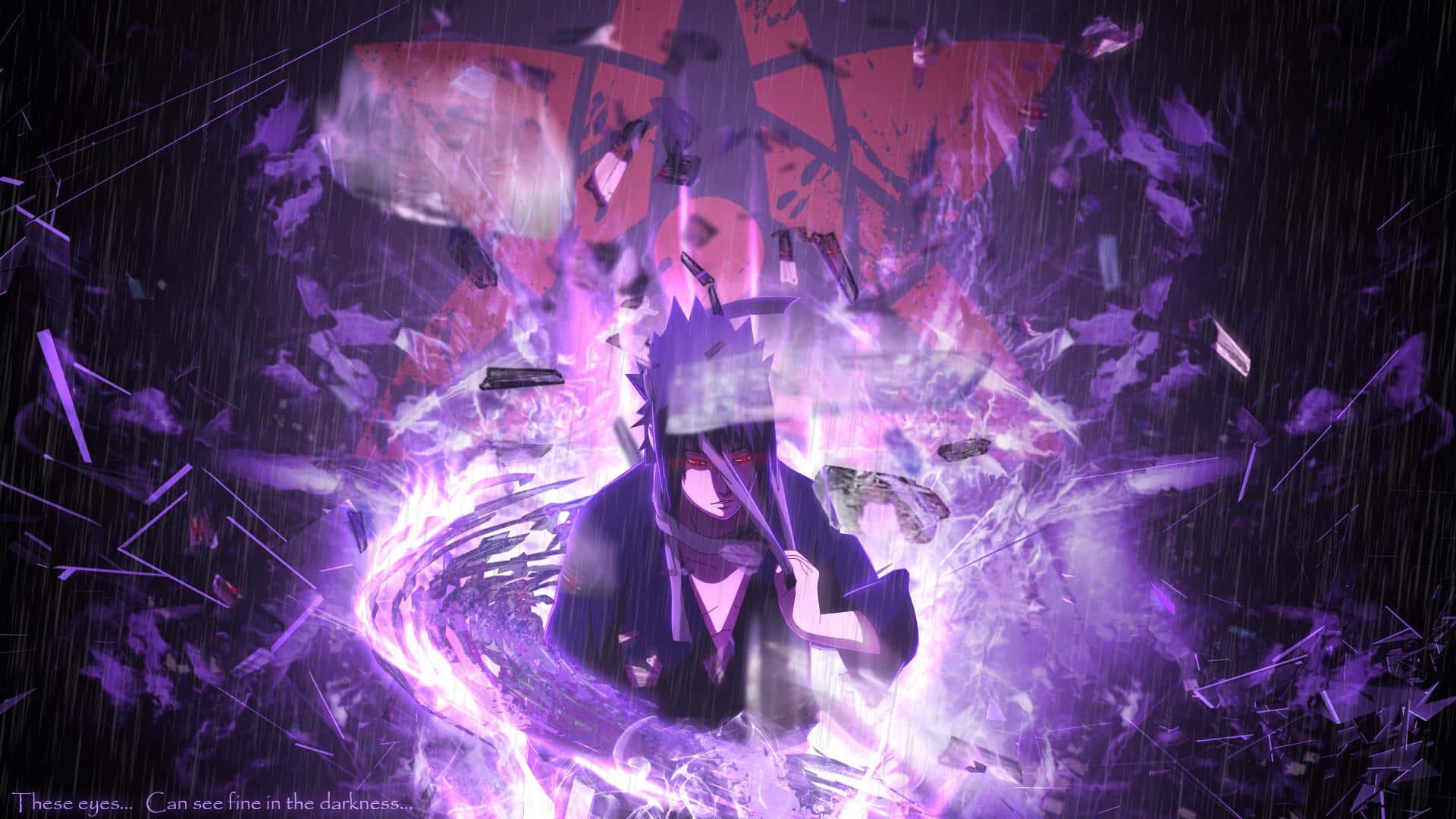 Sasuke Uchiha, a powerful shinobi of the Naruto universe — 1920x1080 wallpaper