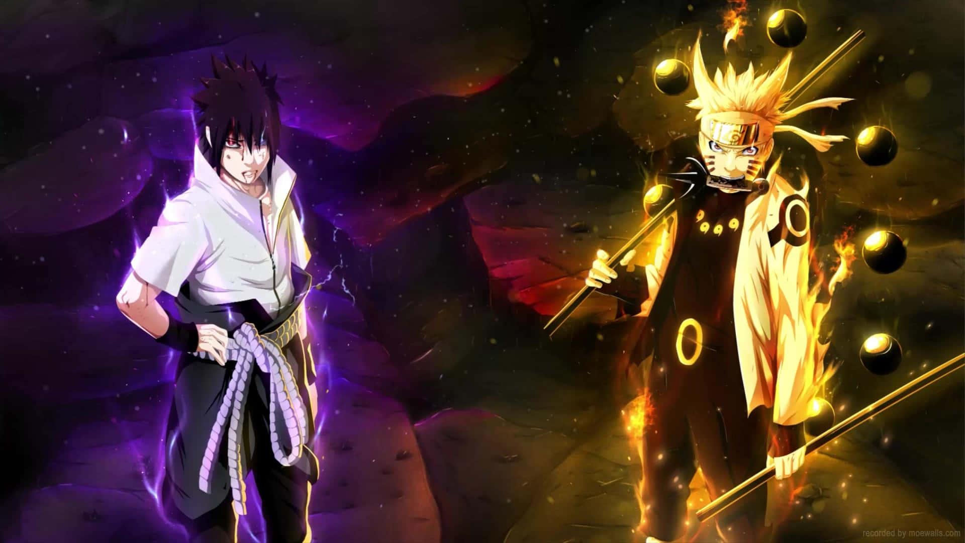 Sasuke Uchiha in a Moment of Action — 1920x1080 wallpaper