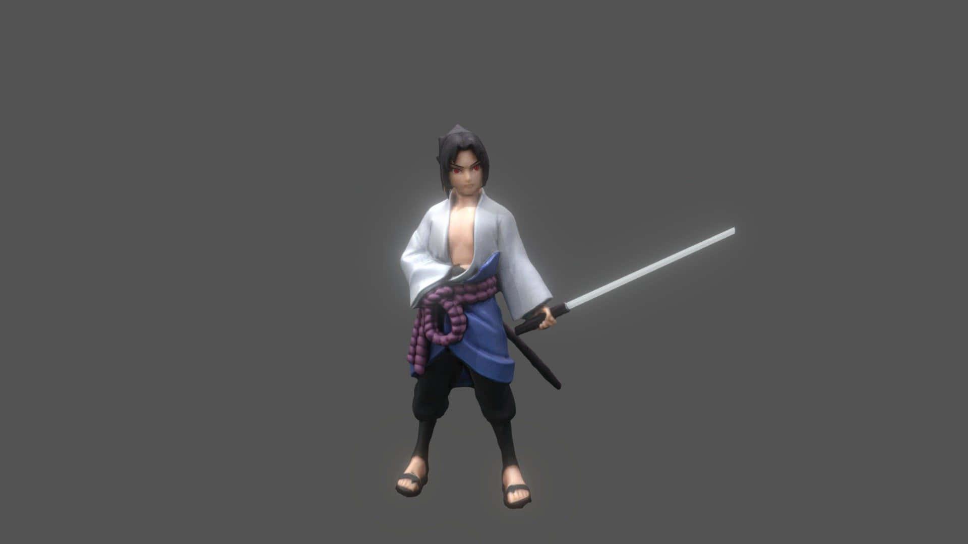 Sasuke Uchiha ready to battle. — 1920x1080 wallpaper