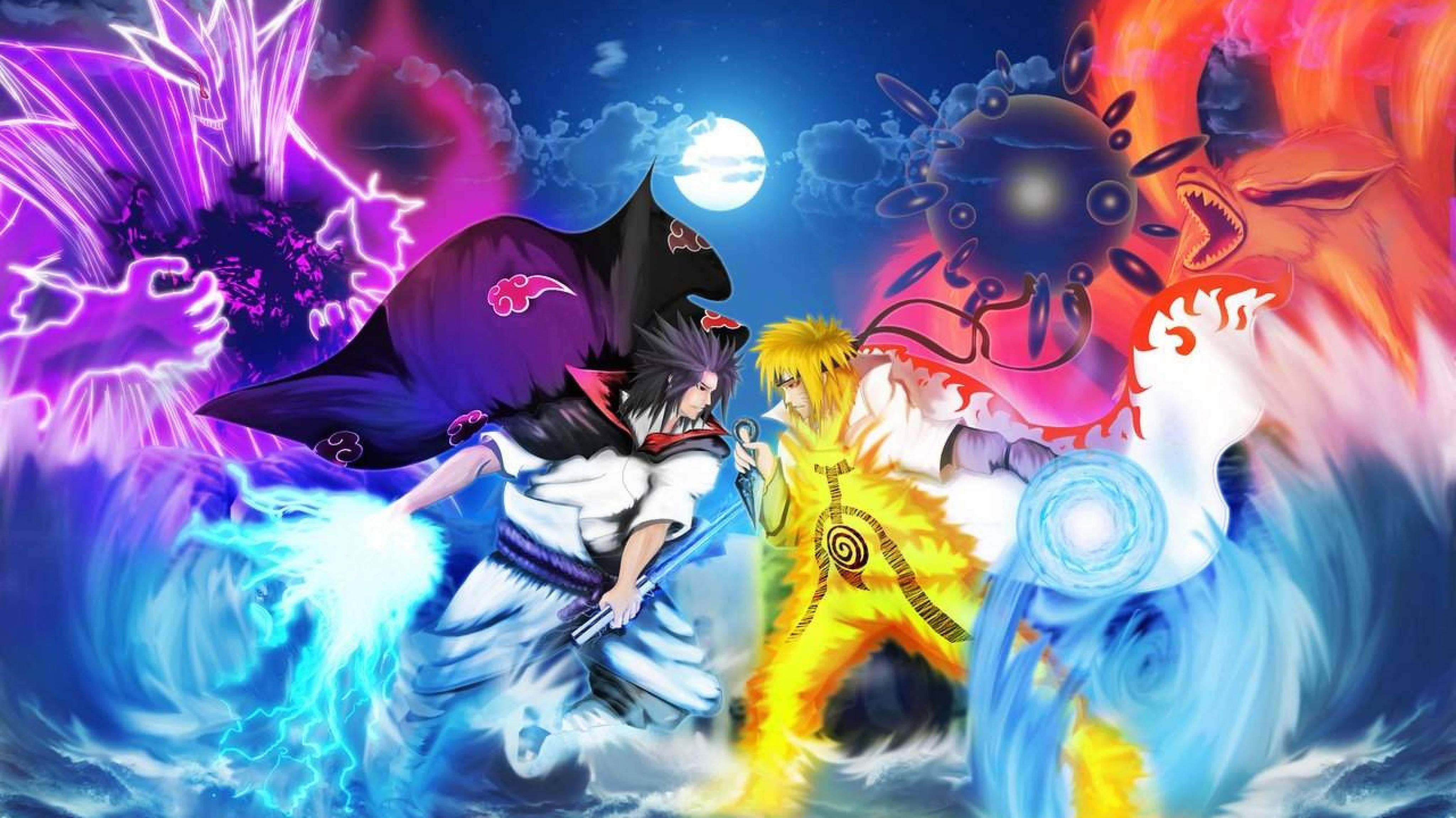 Sasuke Vs Naruto 4K