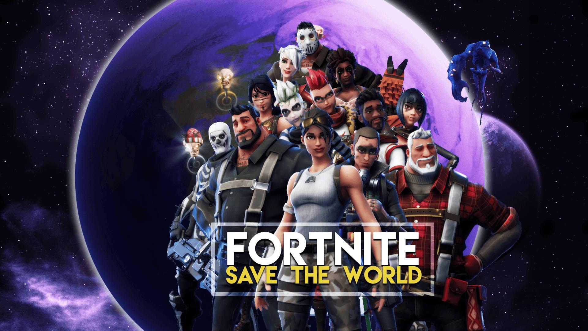Save the world in Fortnite
