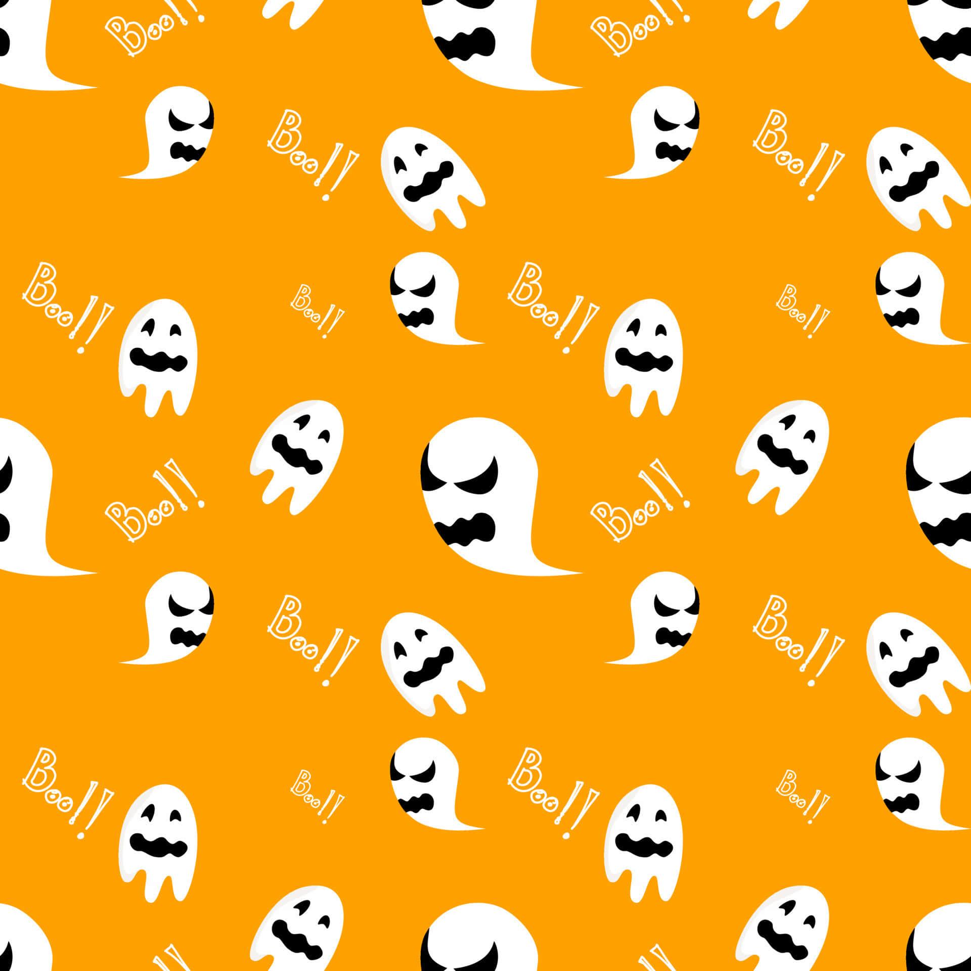 Say Hi To This Cute Little Ghost! — 1920x1920 wallpaper