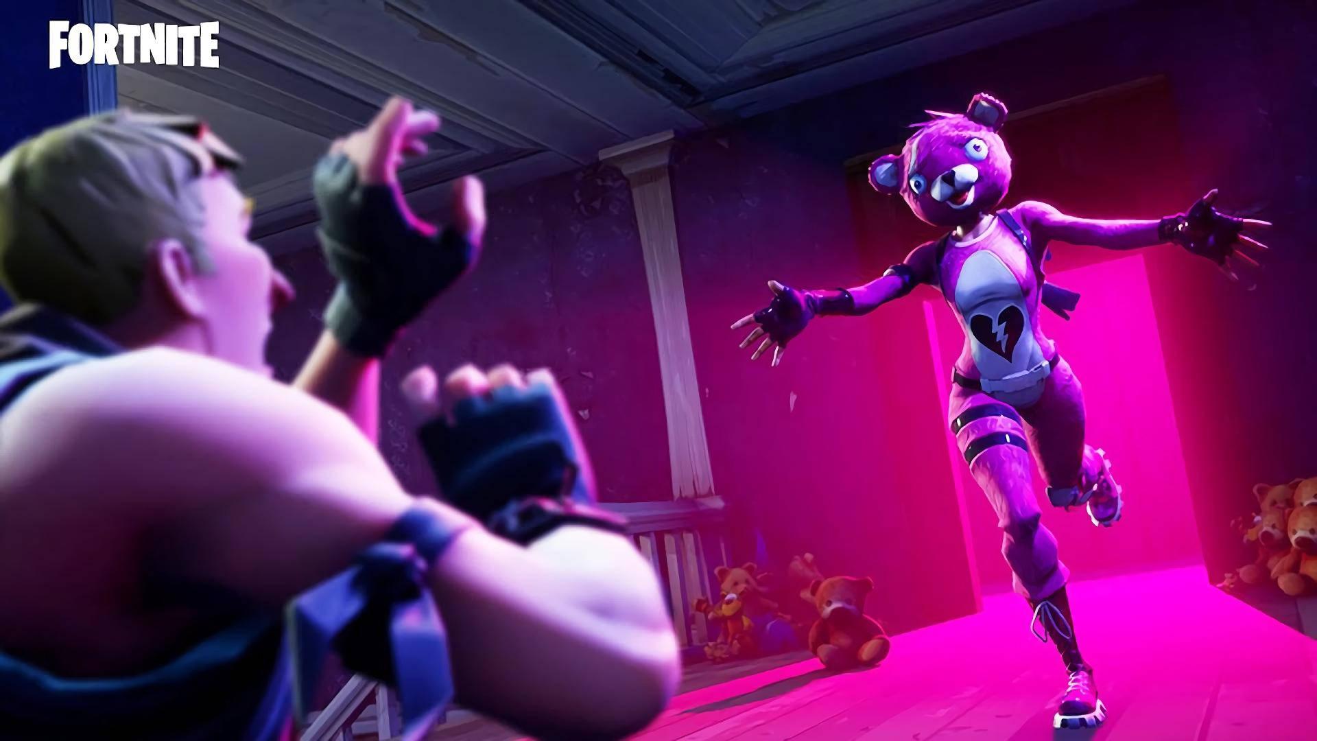 Scary And Cool Fortnite Cuddle Leader — 1920x1080 wallpaper