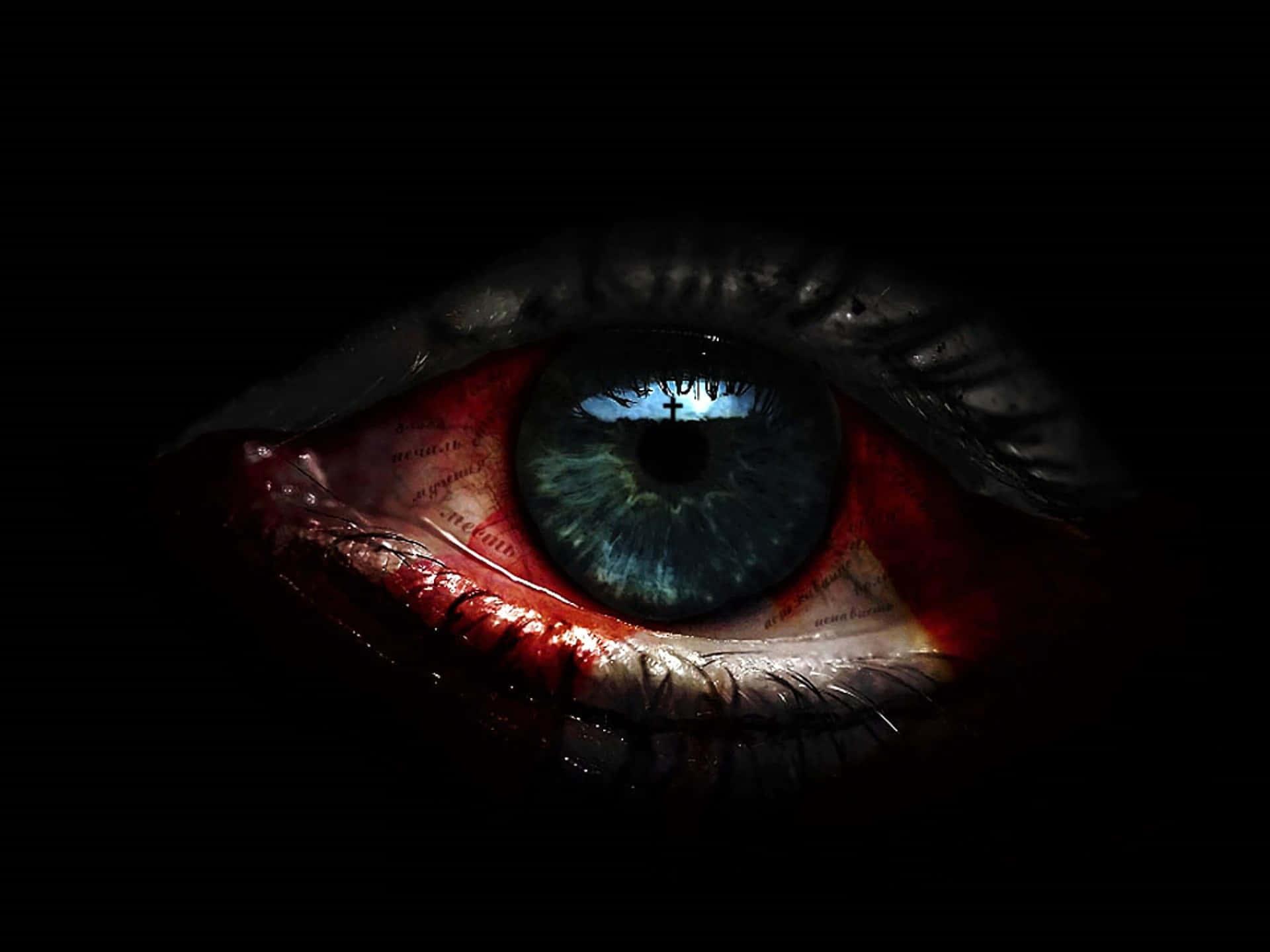 Scary Dark Eye Picture — 1920x1440 wallpaper