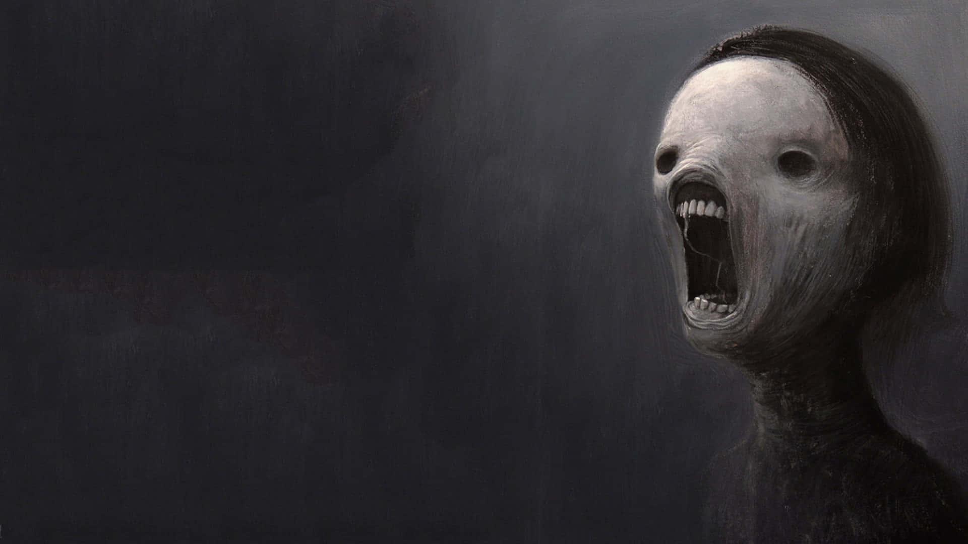 Scary Ghost Face Picture — 1920x1080 wallpaper