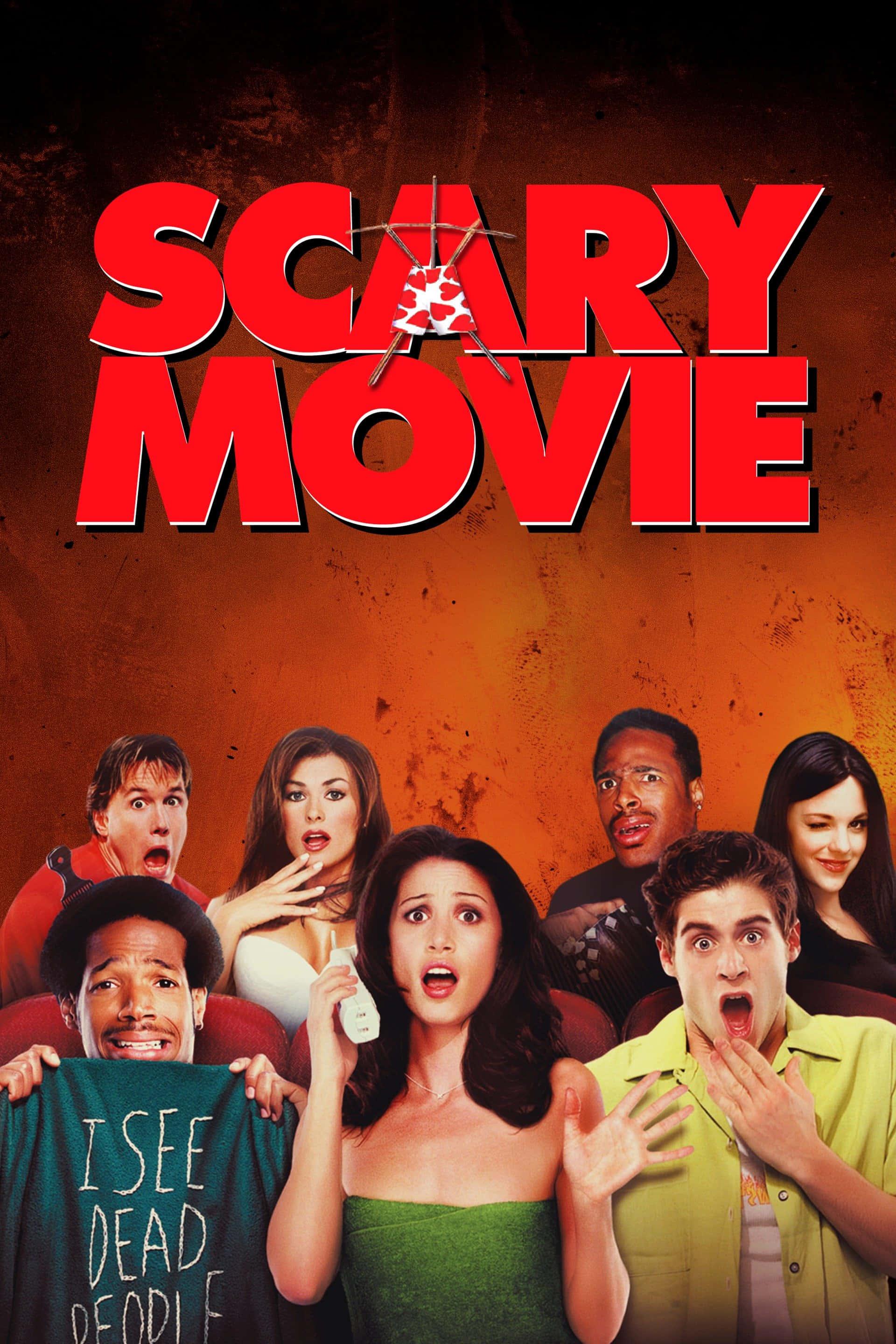 scary movie poster with a group of people — 1920x2880 wallpaper