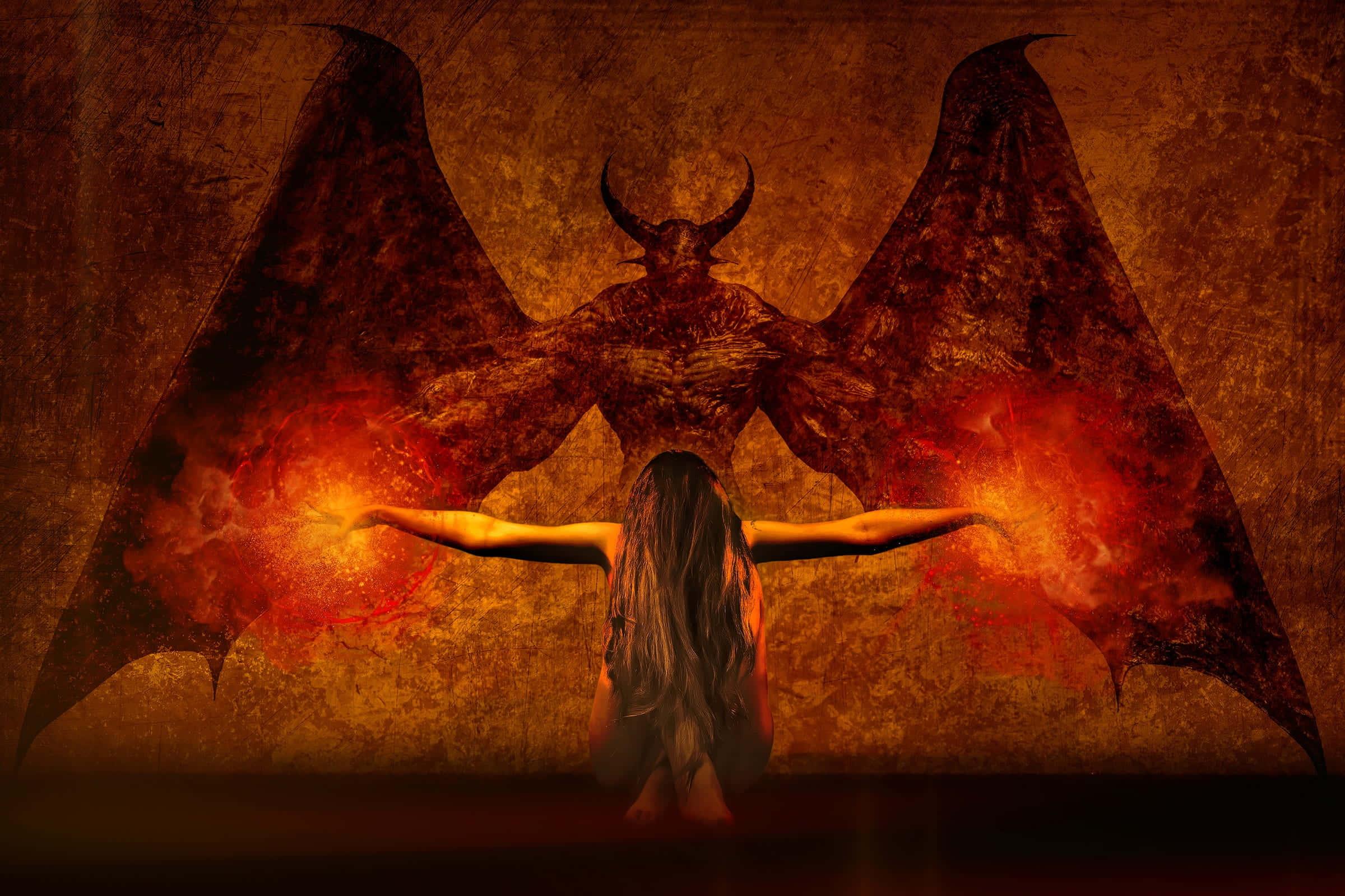 Scary Red Demon Picture — 2400x1600 wallpaper
