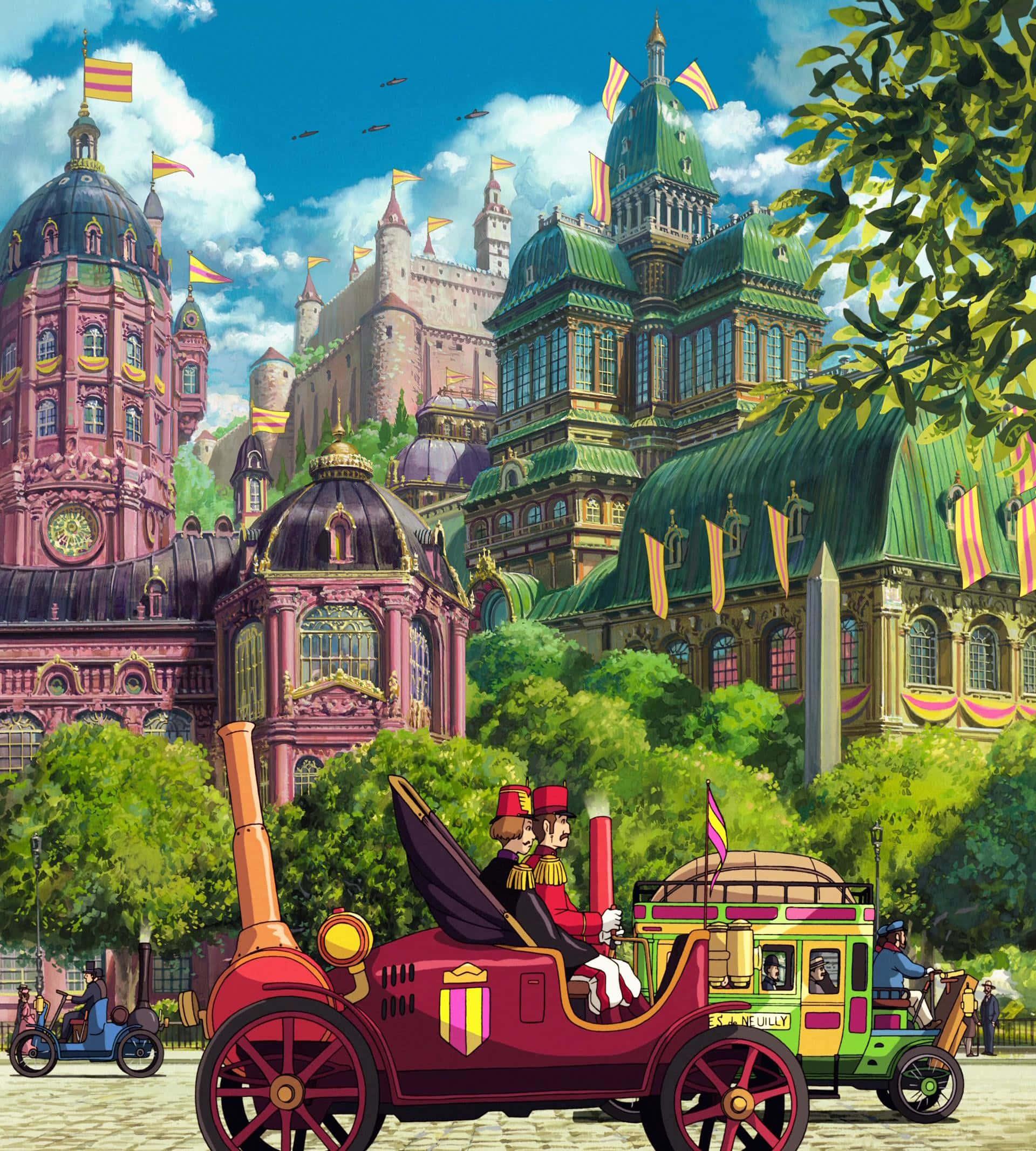 Scenic Studio Ghibli Landscape — 1920x2133 wallpaper