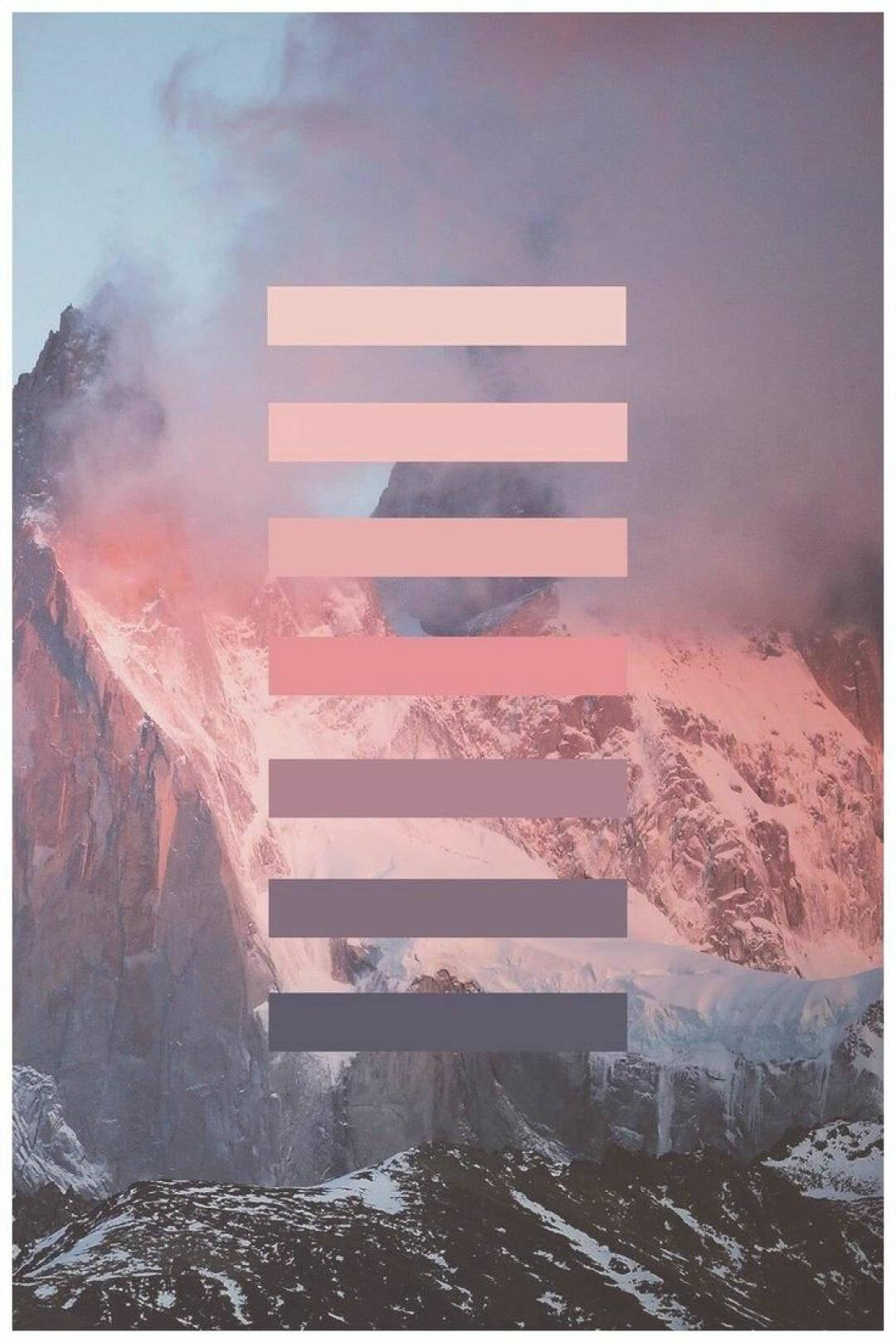 Scenic View With Color Strips PFP Aesthetic — 1080x1619 wallpaper