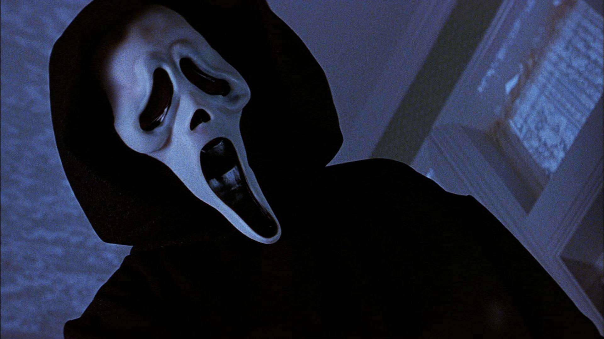 Scream Stylized Mask — 1920x1080 wallpaper