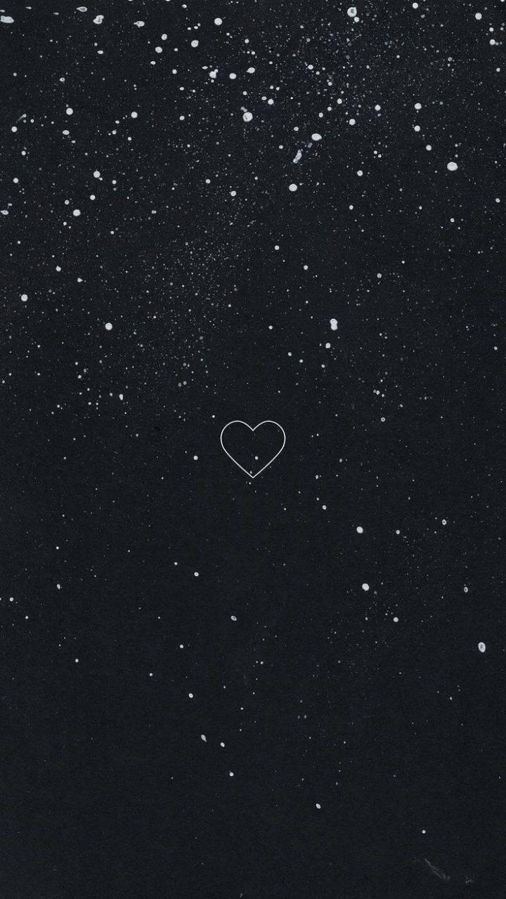 Secure your phone with a Glittering Black Lock Screen — 720x1280 wallpaper