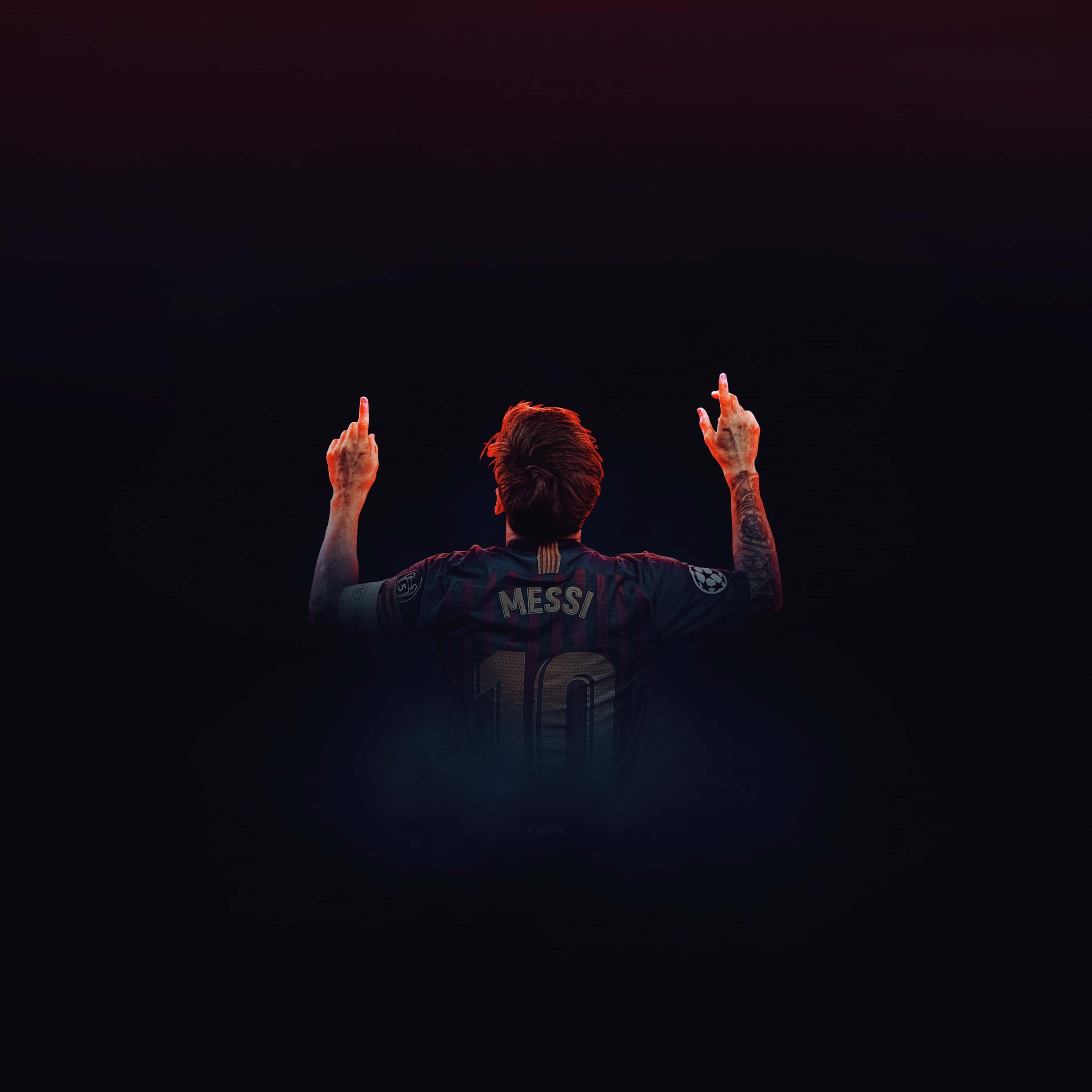 See the Coolest Version of Lionel Messi — 2932x2932 wallpaper