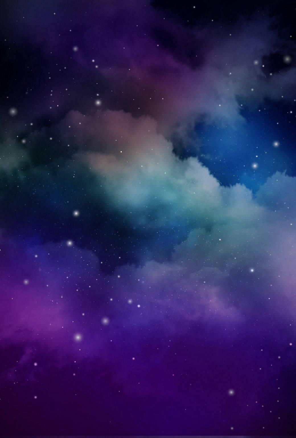 Seek Peace & Beauty in the Universe — 1040x1536 wallpaper