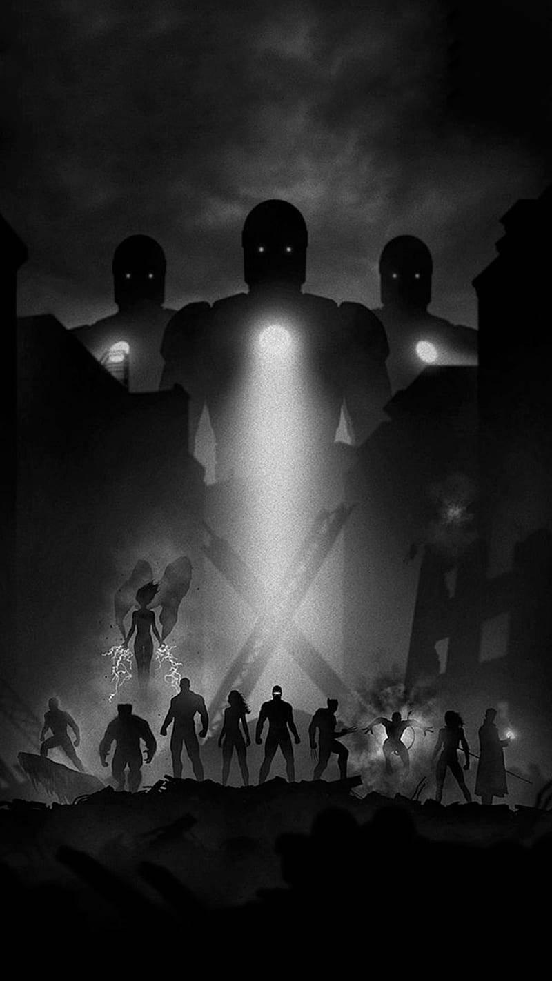 Sentinels VS X-Men Phone — 800x1423 wallpaper