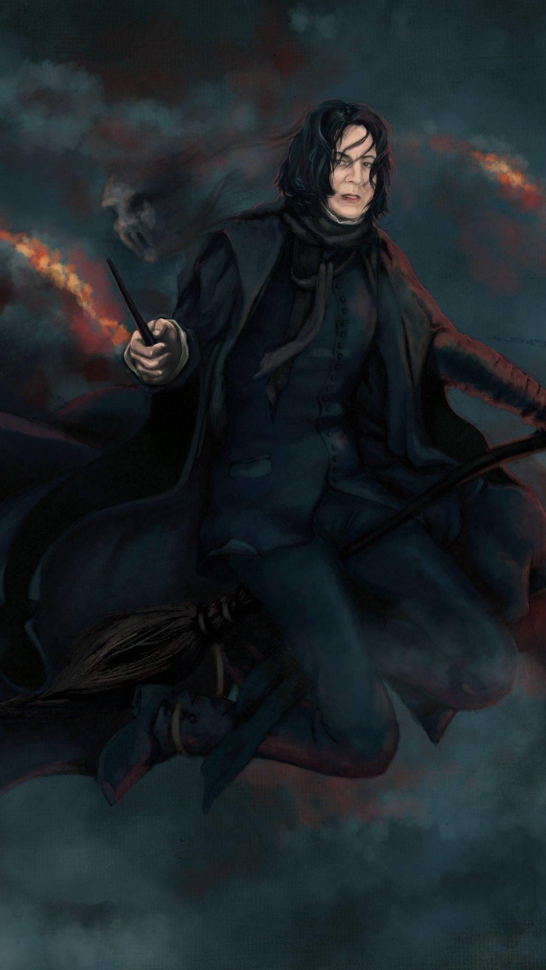 Severus Snape and his Student Harry Potter — 1080x1920 wallpaper