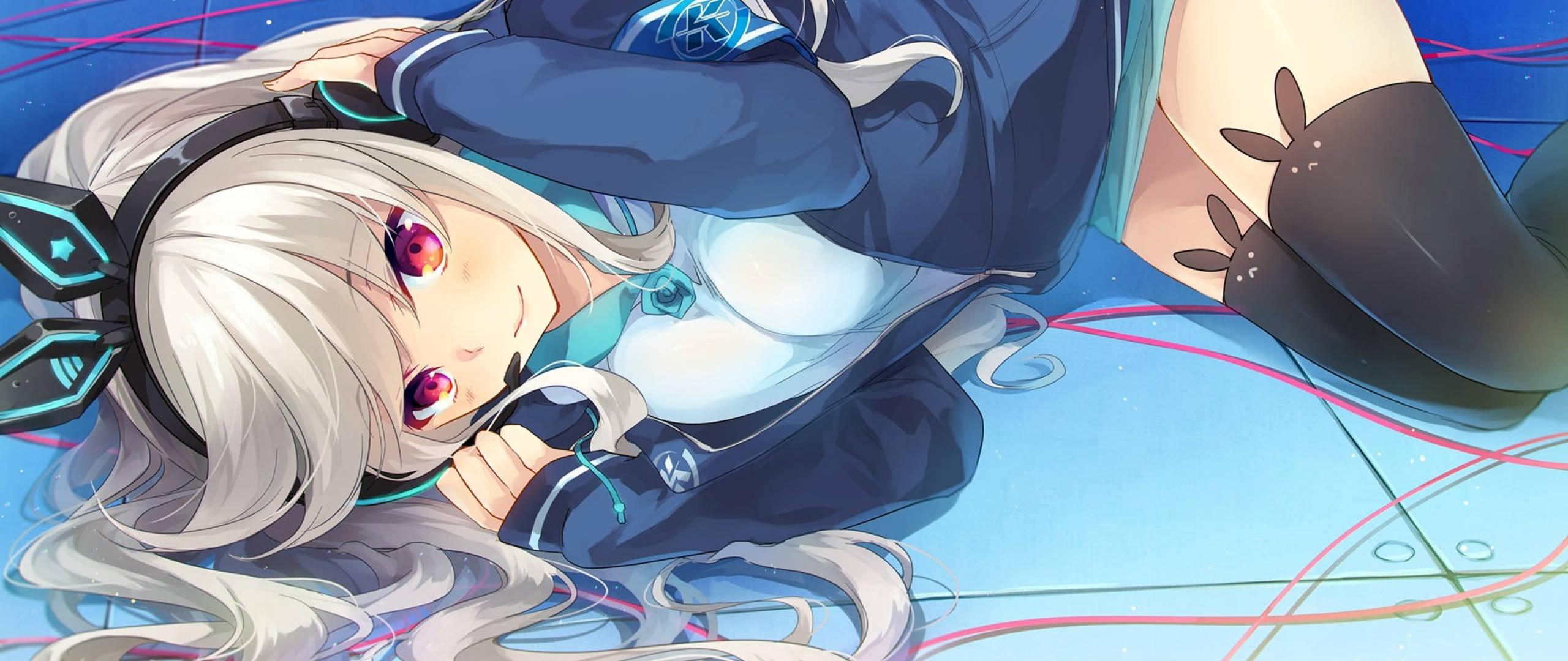 Sexy Anime Bunny Girl — 2560x1080 wallpaper