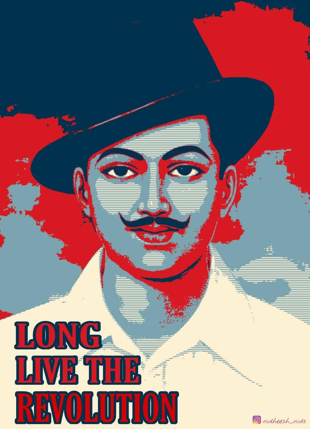 Shaheed Bhagat Singh Long Live The Evolution — 1080x1493 wallpaper