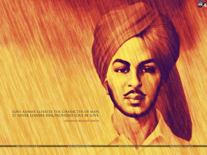 Shaheed Bhagat Singh Sepia — 700x525 wallpaper