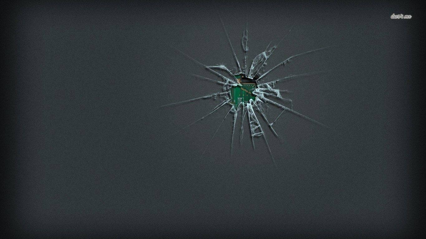 Shattered — 1366x768 wallpaper