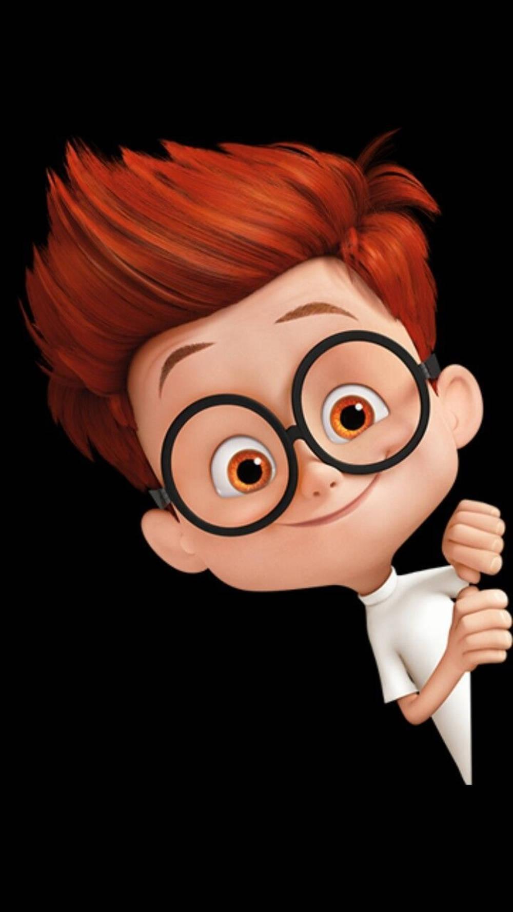 Sherman With Glasses Cute Boy Cartoon — 1000x1778 wallpaper