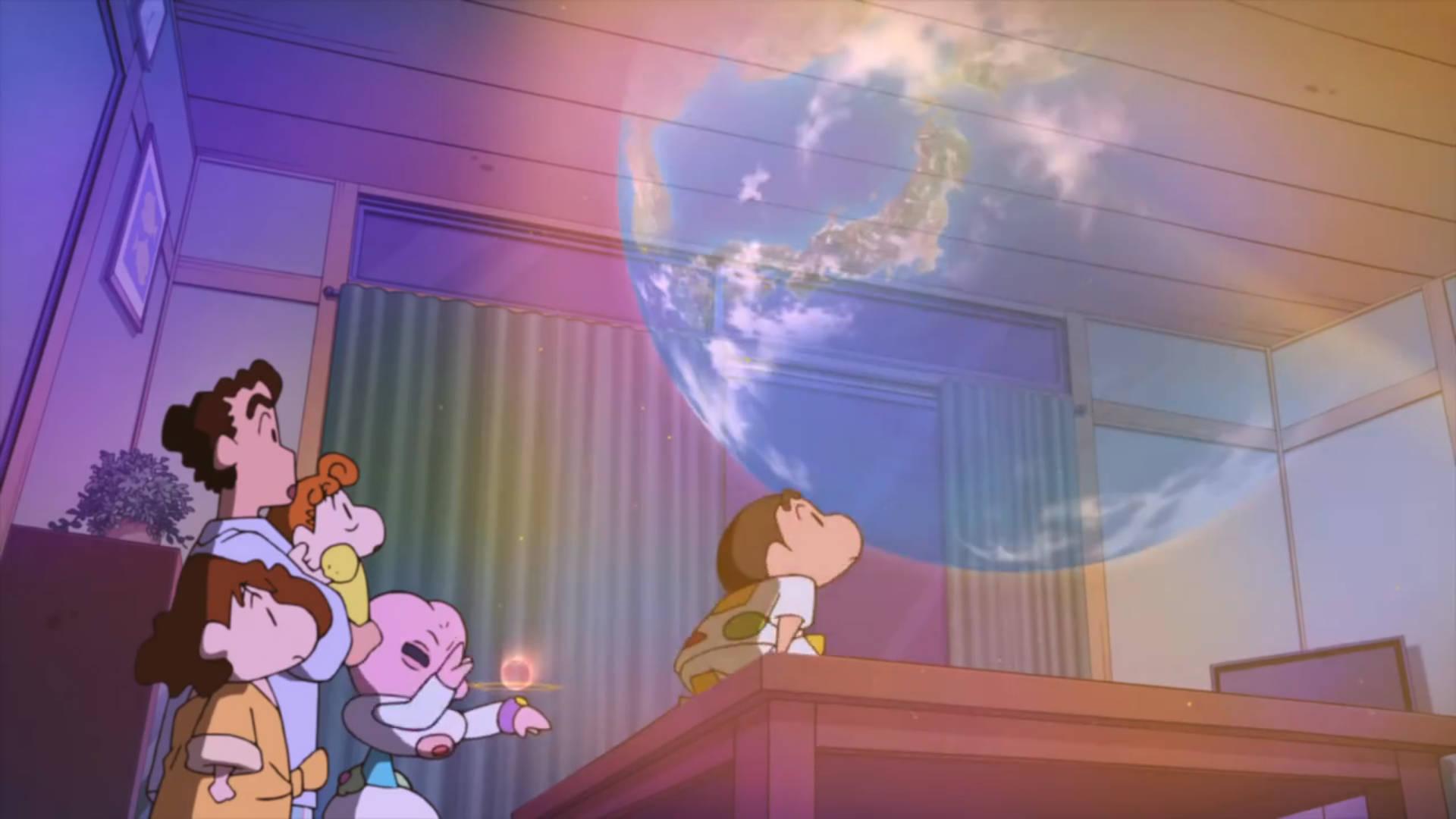 Shin Chan Earth Hologram