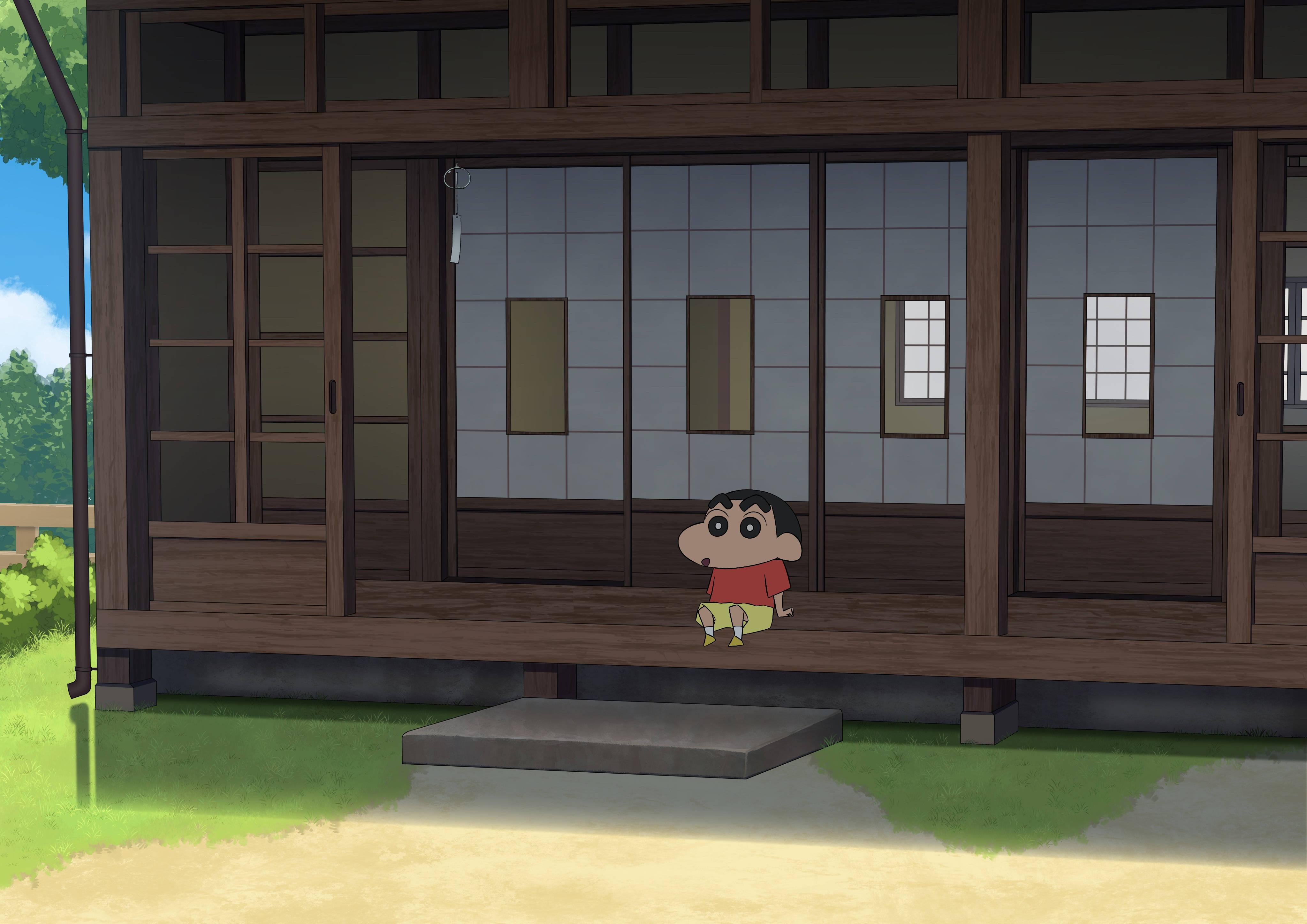 Shin Chan In Balcony