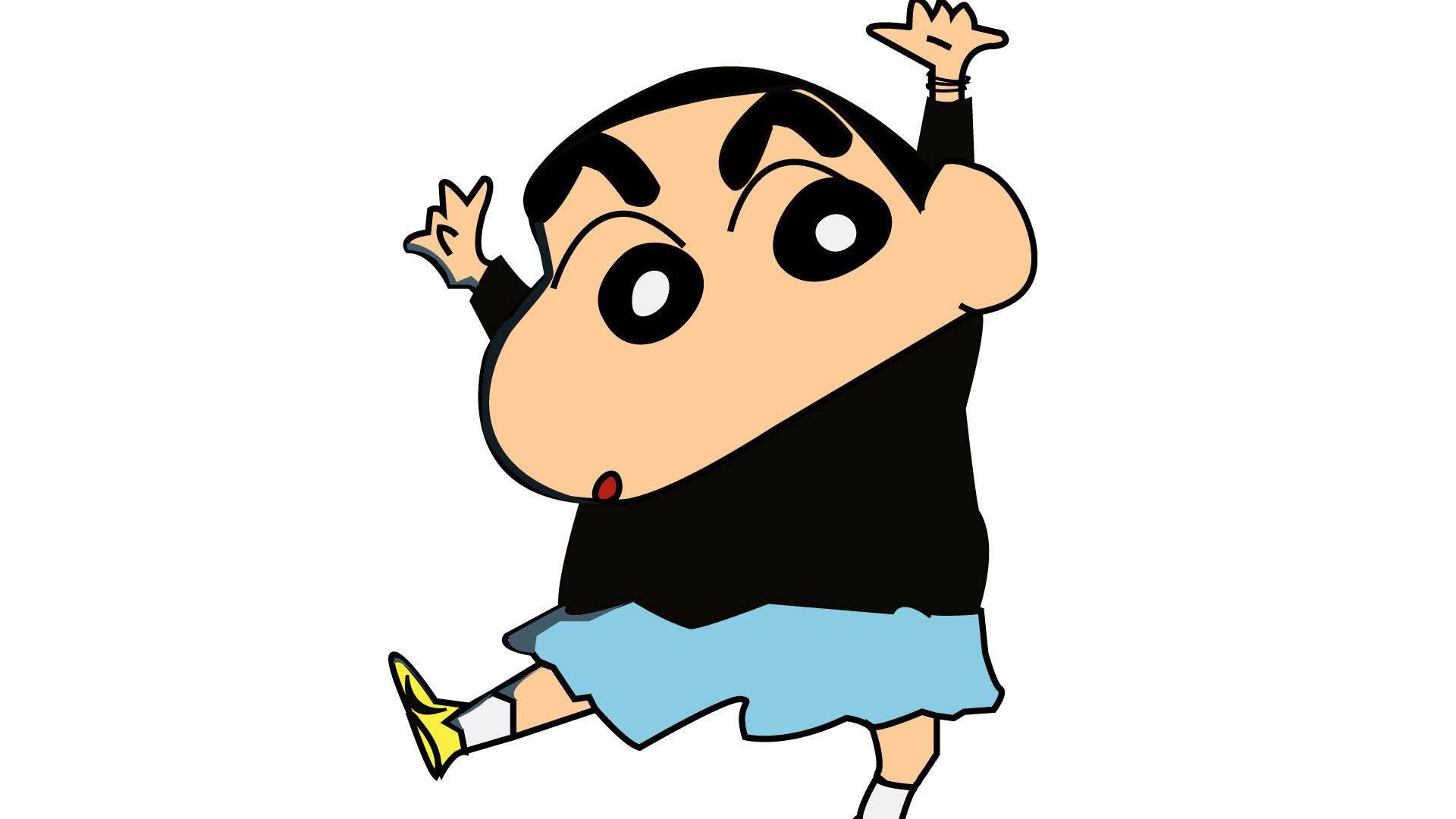 Shin Chan In Black