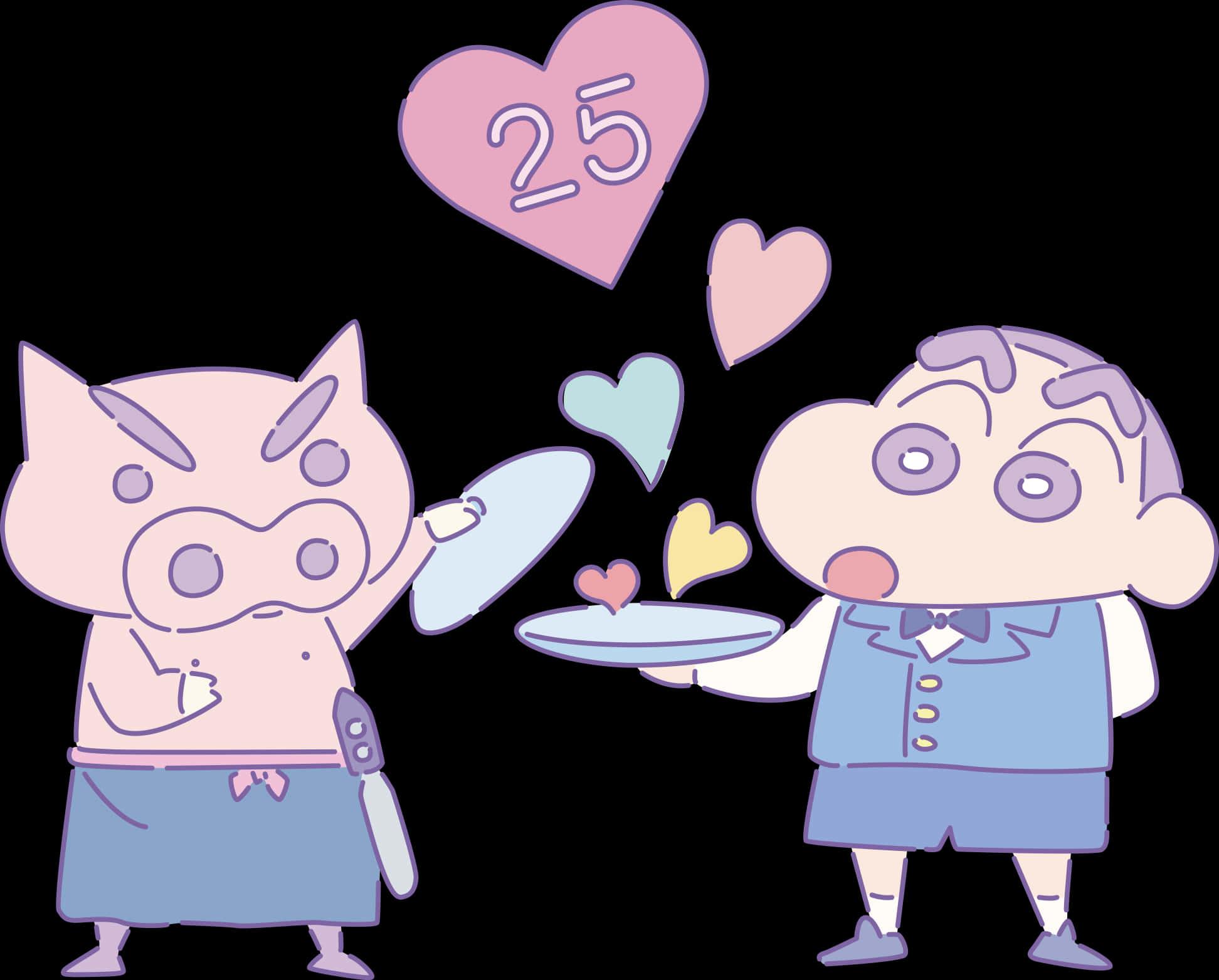Shin chan 25 jahre jubilaeum feier