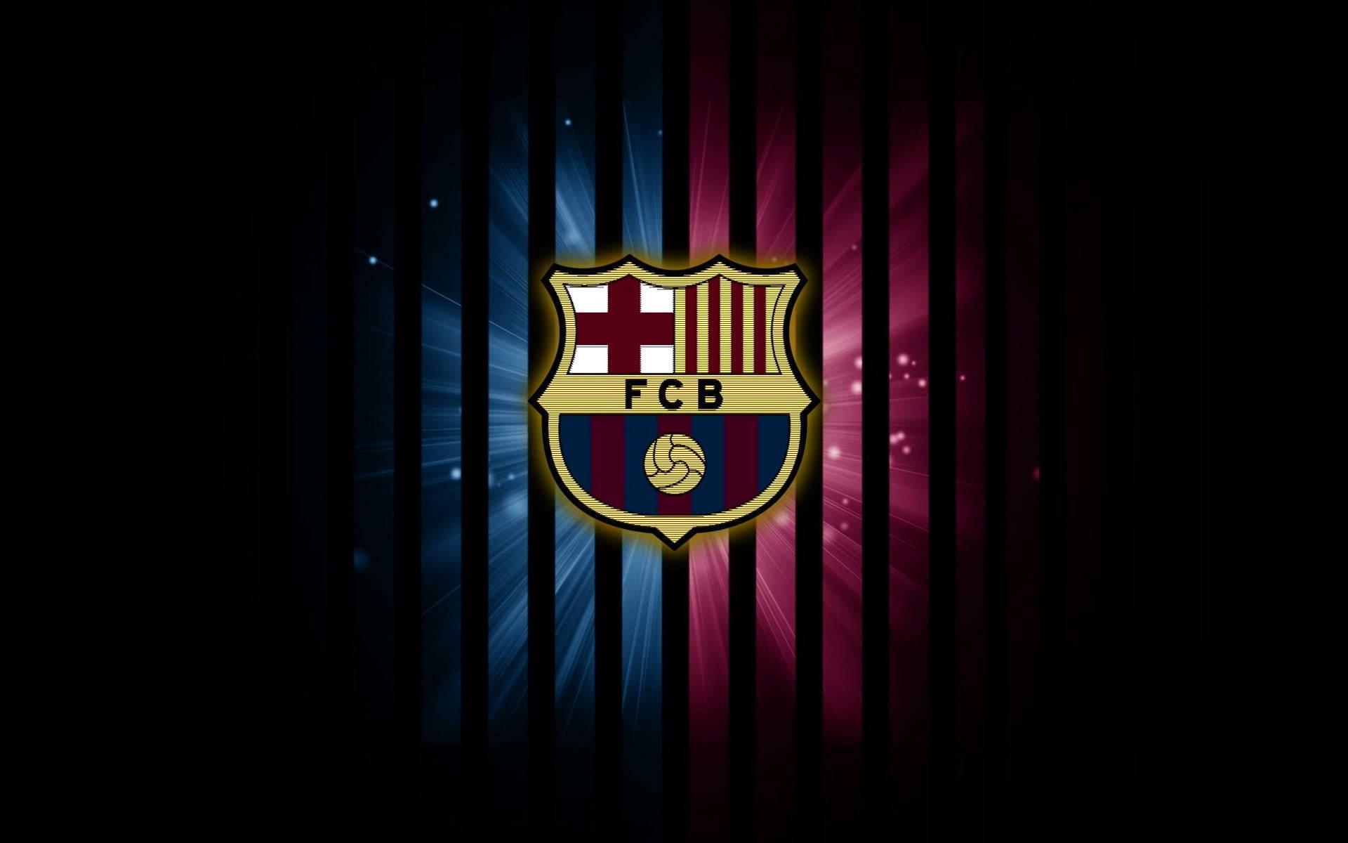 Shiny Barcelona FC Logo — 1920x1200 wallpaper
