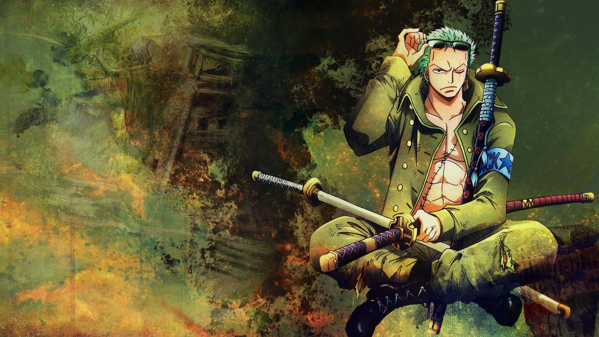 Shipmate Zoro — One Piece's iconic swordsman — 1920x1080 wallpaper