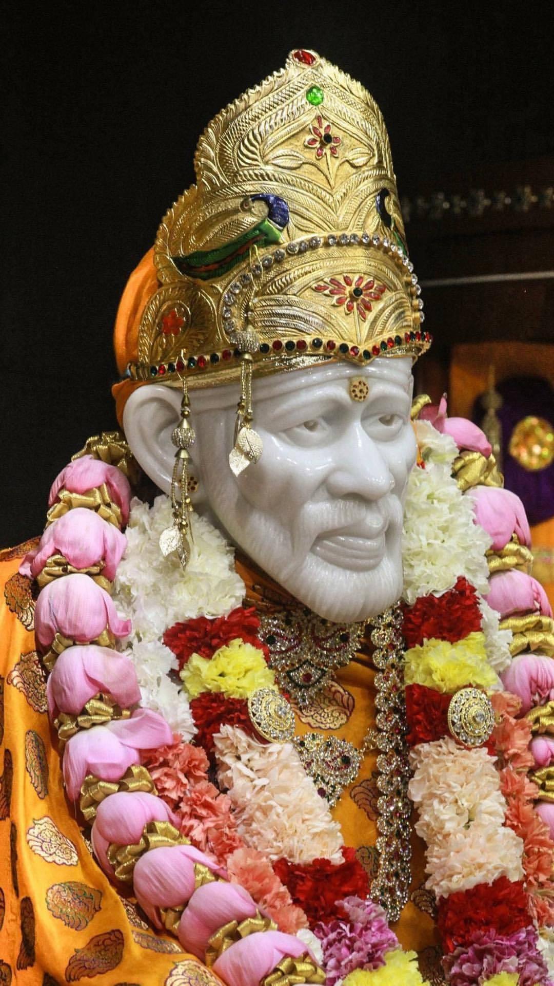 Shirdi Sai Baba Phone — 1080x1920 wallpaper