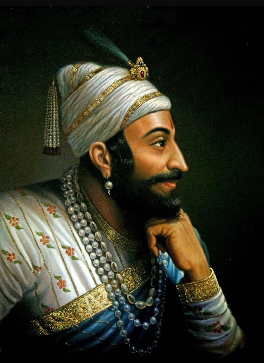 Shivaji Maharaj HD Side Profile — 1018x1400 wallpaper