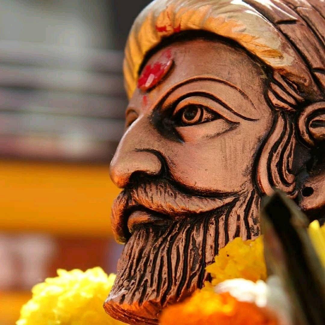 Shivaji Maharaj Statue Side Profile HD — 1080x1080 wallpaper