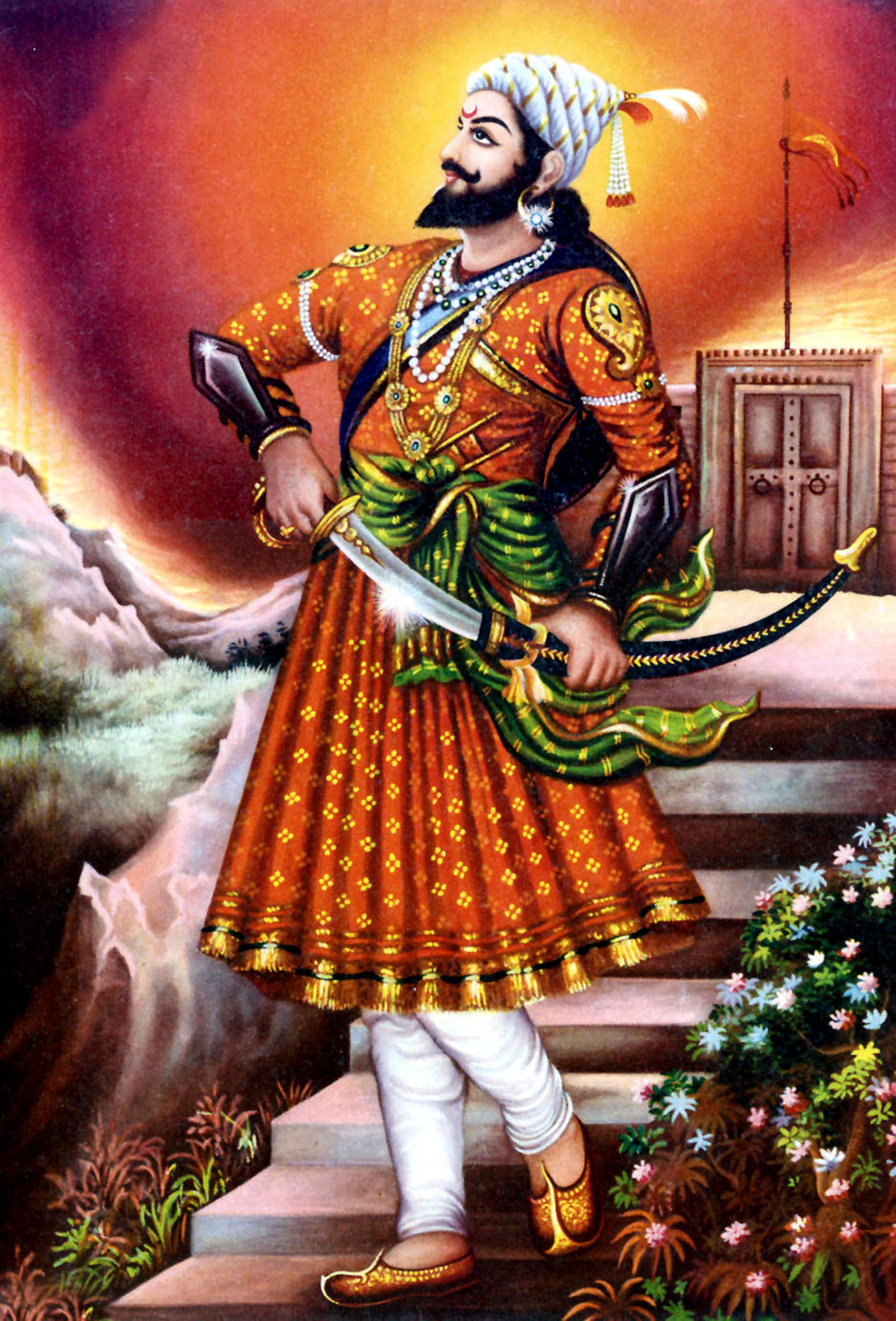 Shivaji Maharaj With Sword — 1874x2762 wallpaper