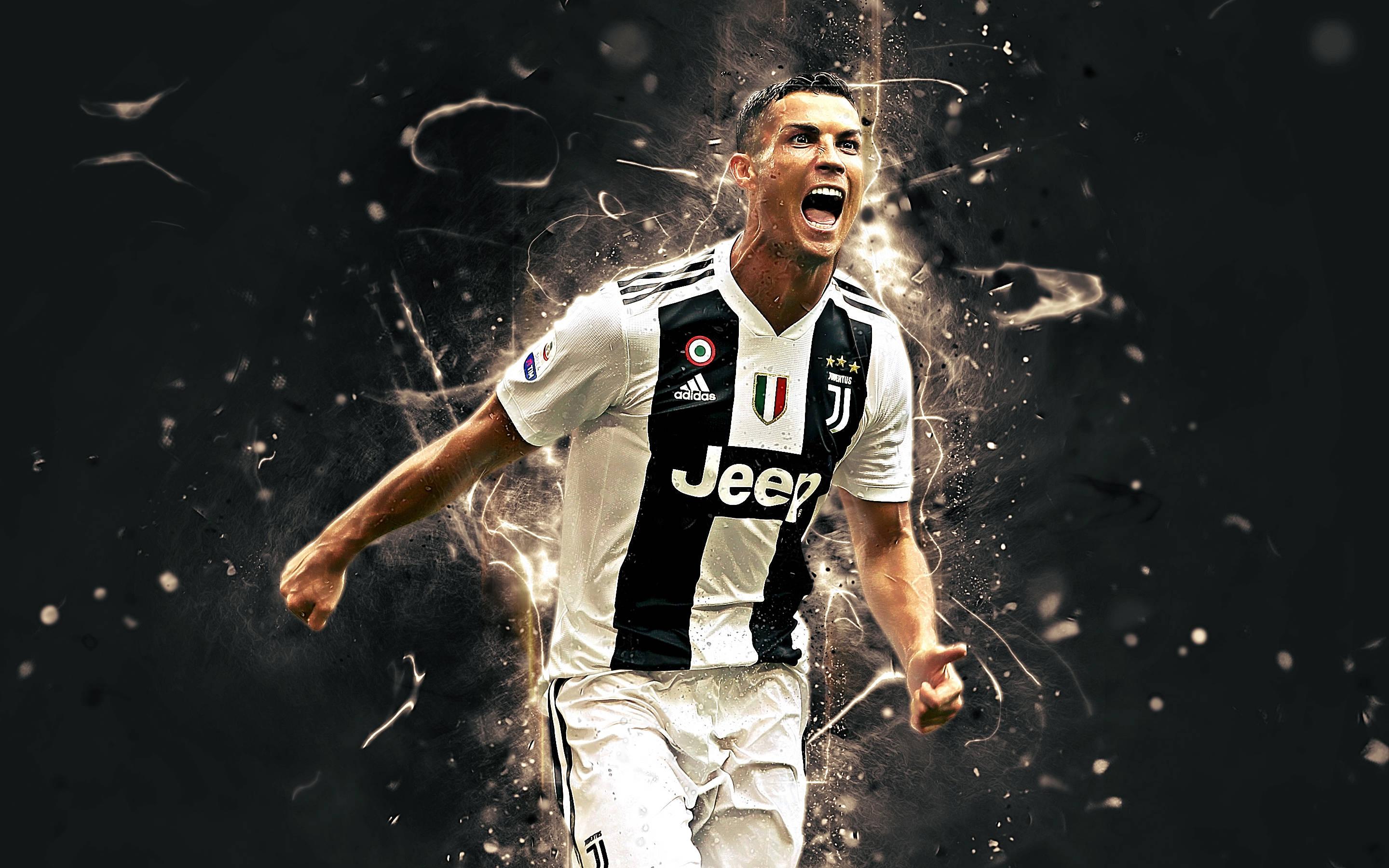 Shouting Cristiano Ronaldo Hd 4k — 2880x1800 wallpaper