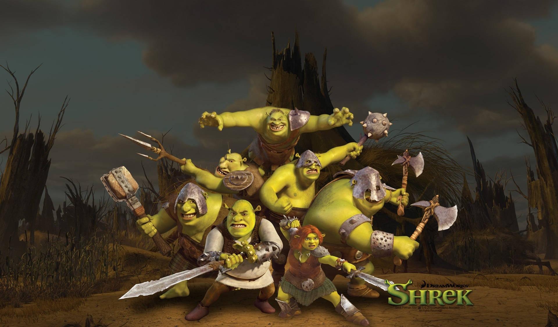 Shrek And The Ogre Resistance — 1920x1128 wallpaper