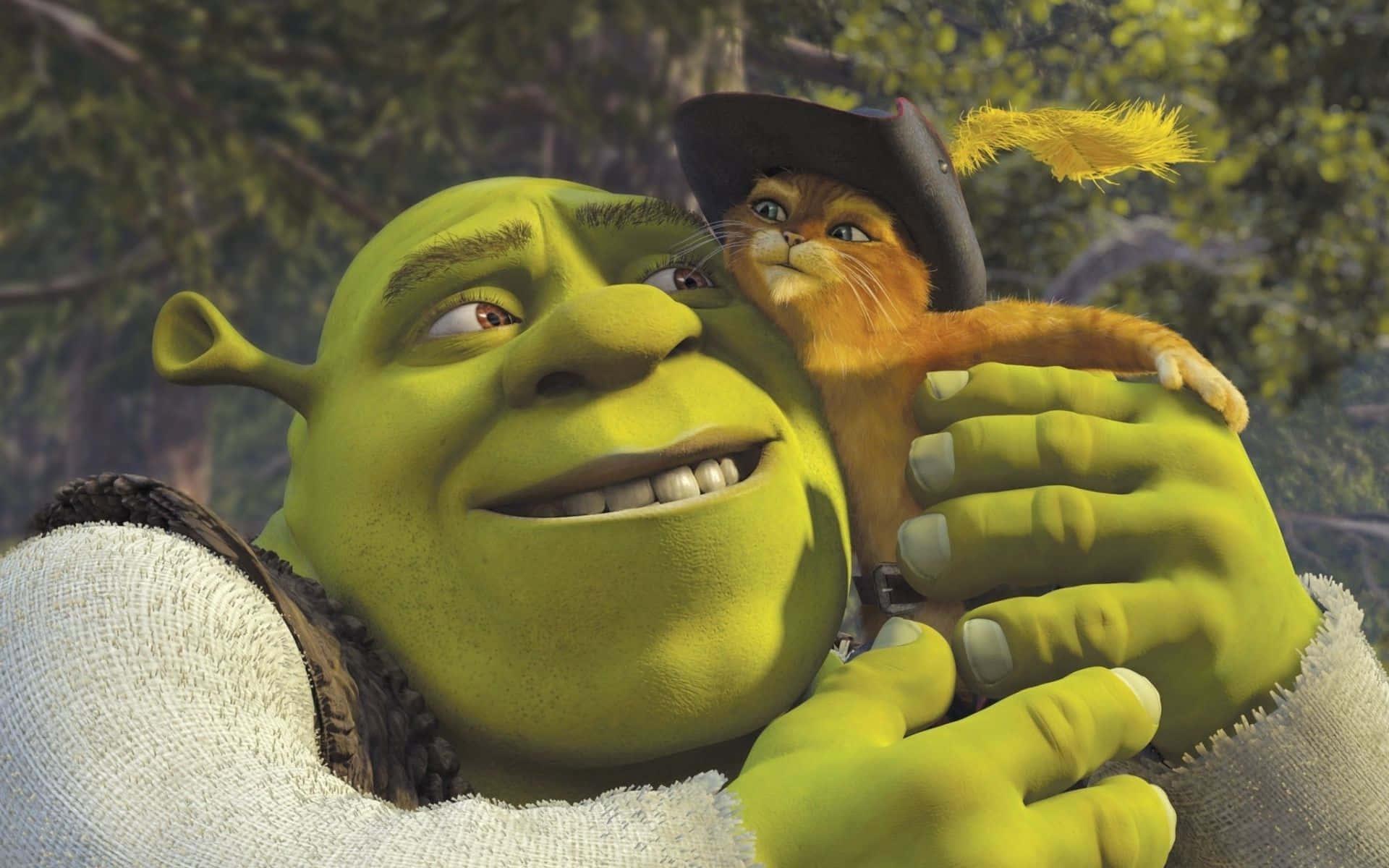 Shrek, the one and only loveable ogre — 1920x1200 wallpaper