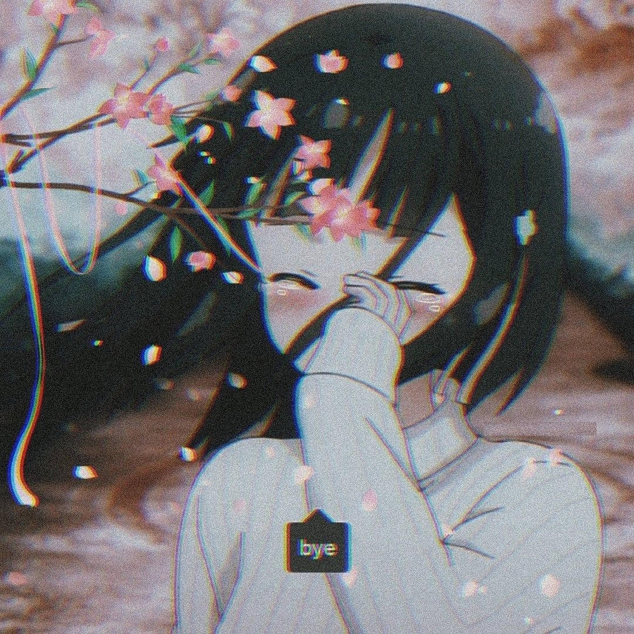 Shy Lady Anime PFP — 2160x2160 wallpaper