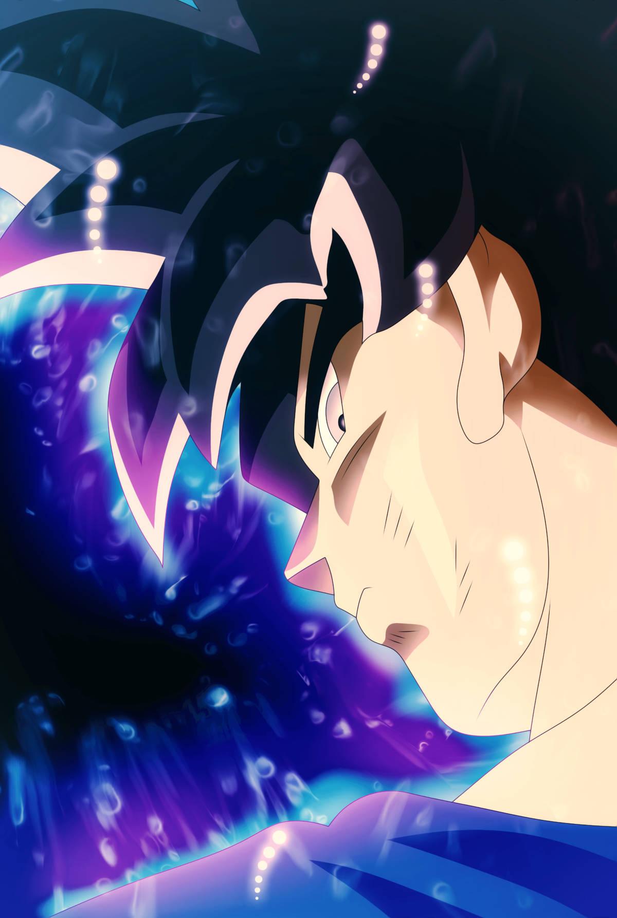 Side View Goku Ultra Instinct — 1200x1787 wallpaper
