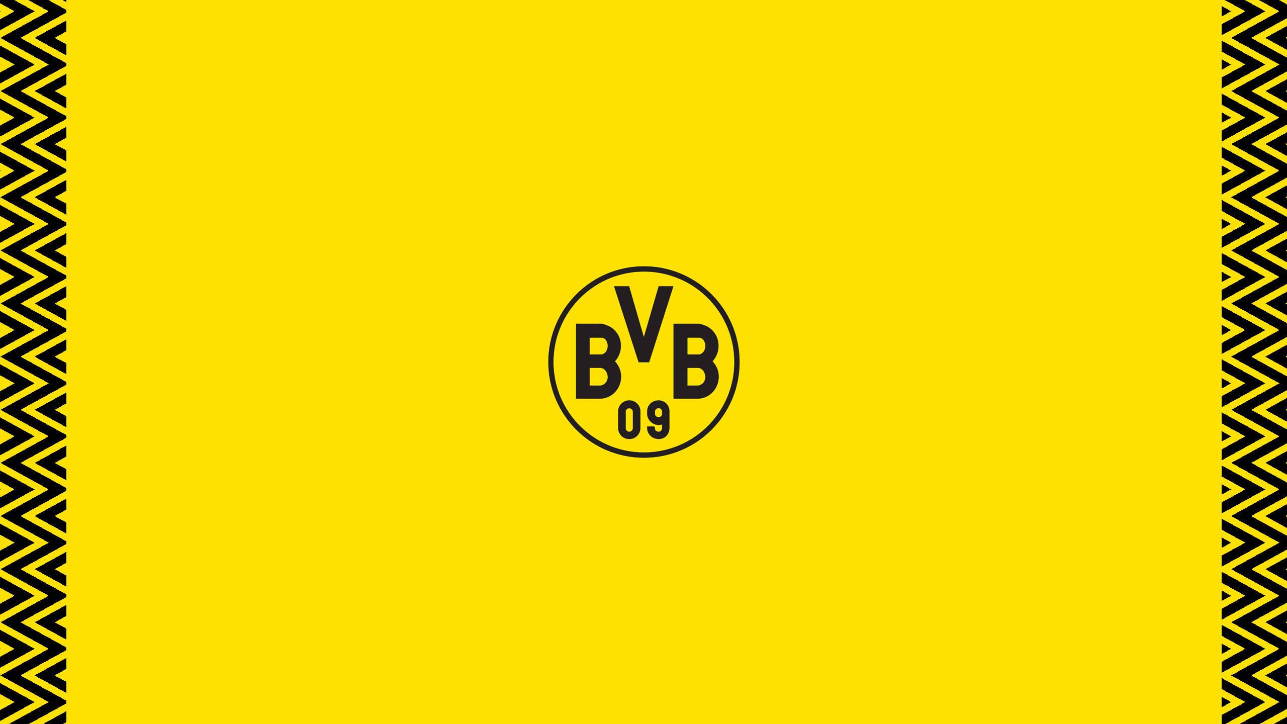Signature Borussia Dortmund Logo — 2560x1440 wallpaper