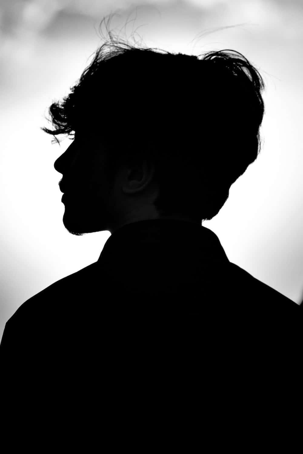 silhouette of a person — 1000x1499 wallpaper