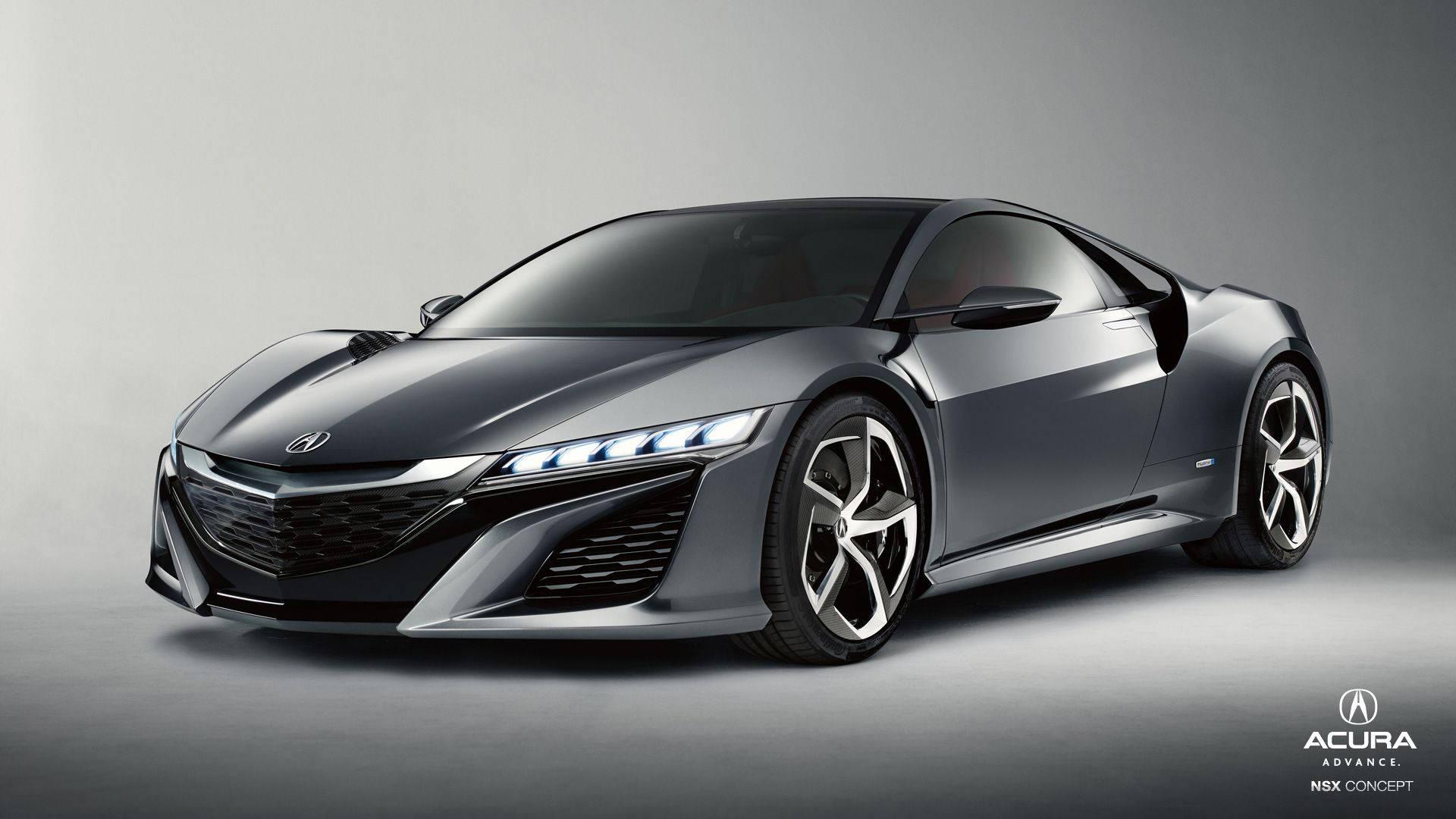 Silver Honda NSX Car — 1920x1080 wallpaper