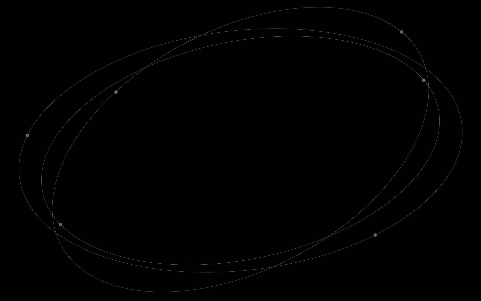 Simple Black Aesthetic Circular Lines — 1920x1200 wallpaper
