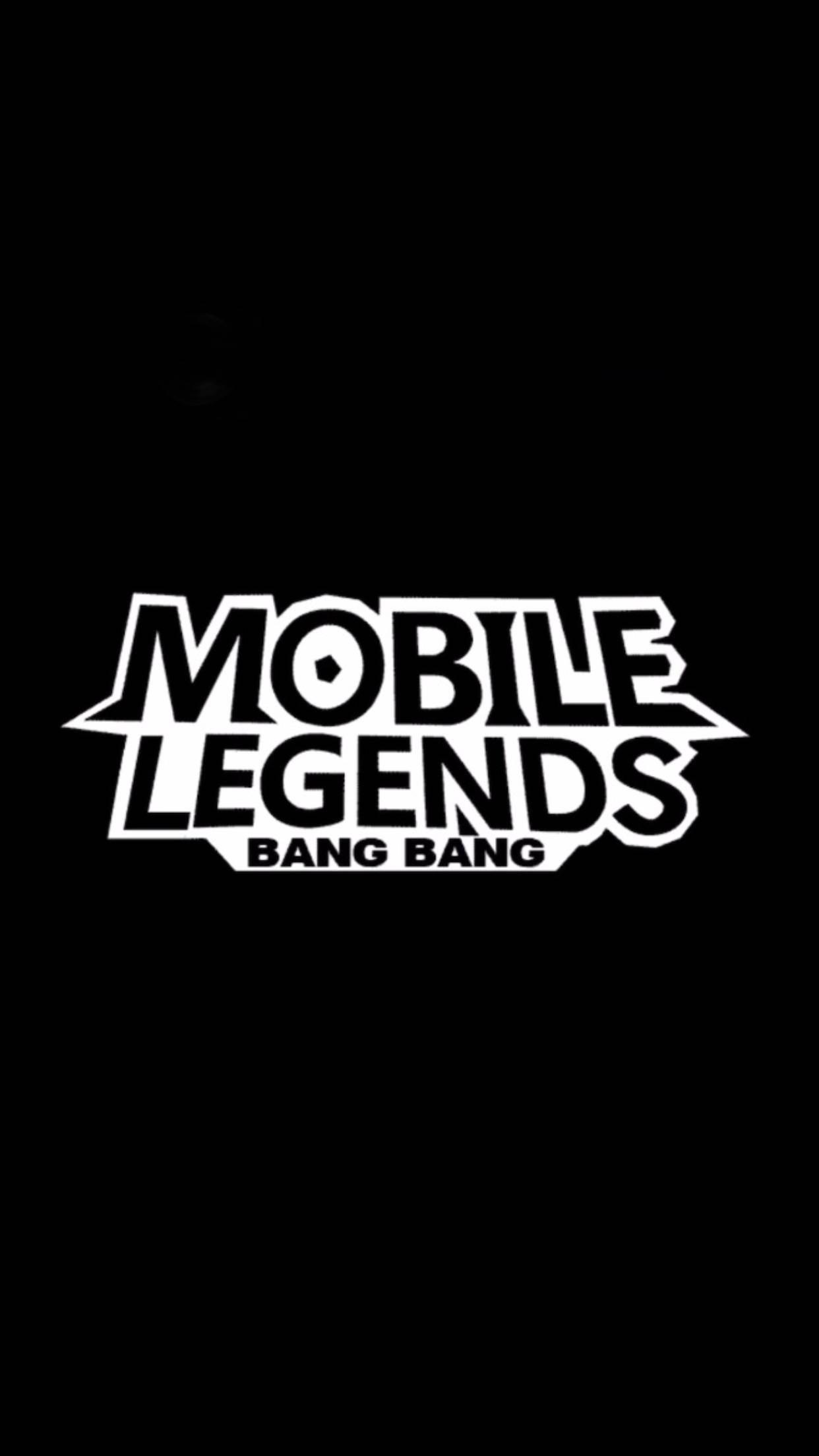 Simplified Mobile Legends Bang Bang Logo — 1242x2208 wallpaper