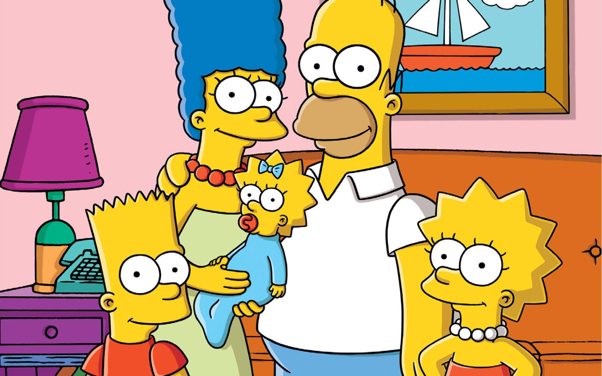 Simpsons Family Photo — 1920x1200 wallpaper