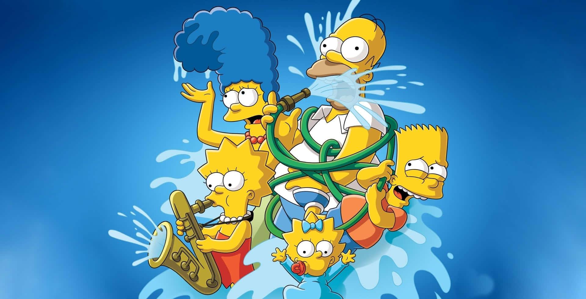 Simpsons pictures — 1920x980 wallpaper