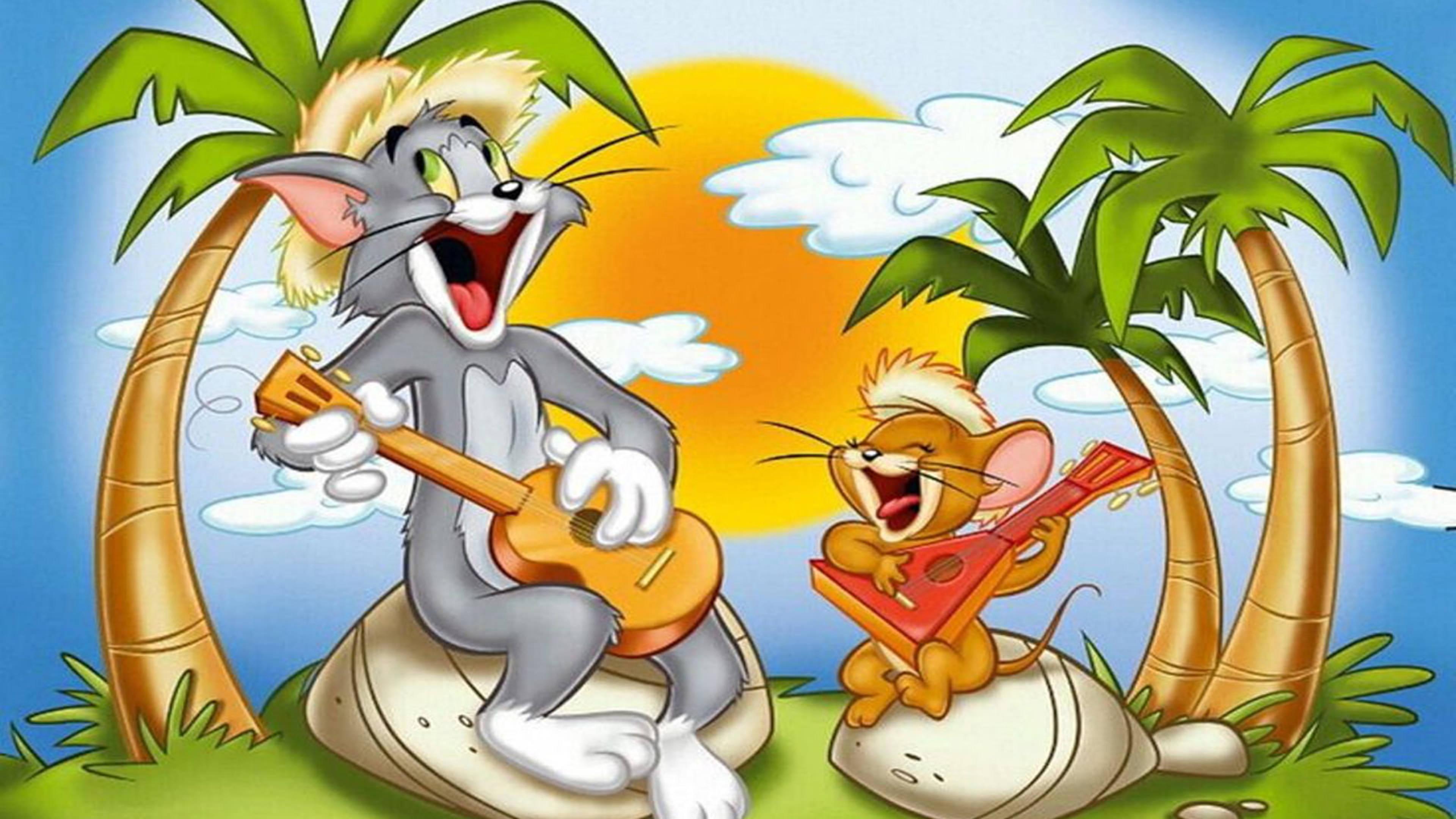 Singing Tom And Jerry — 3840x2160 wallpaper