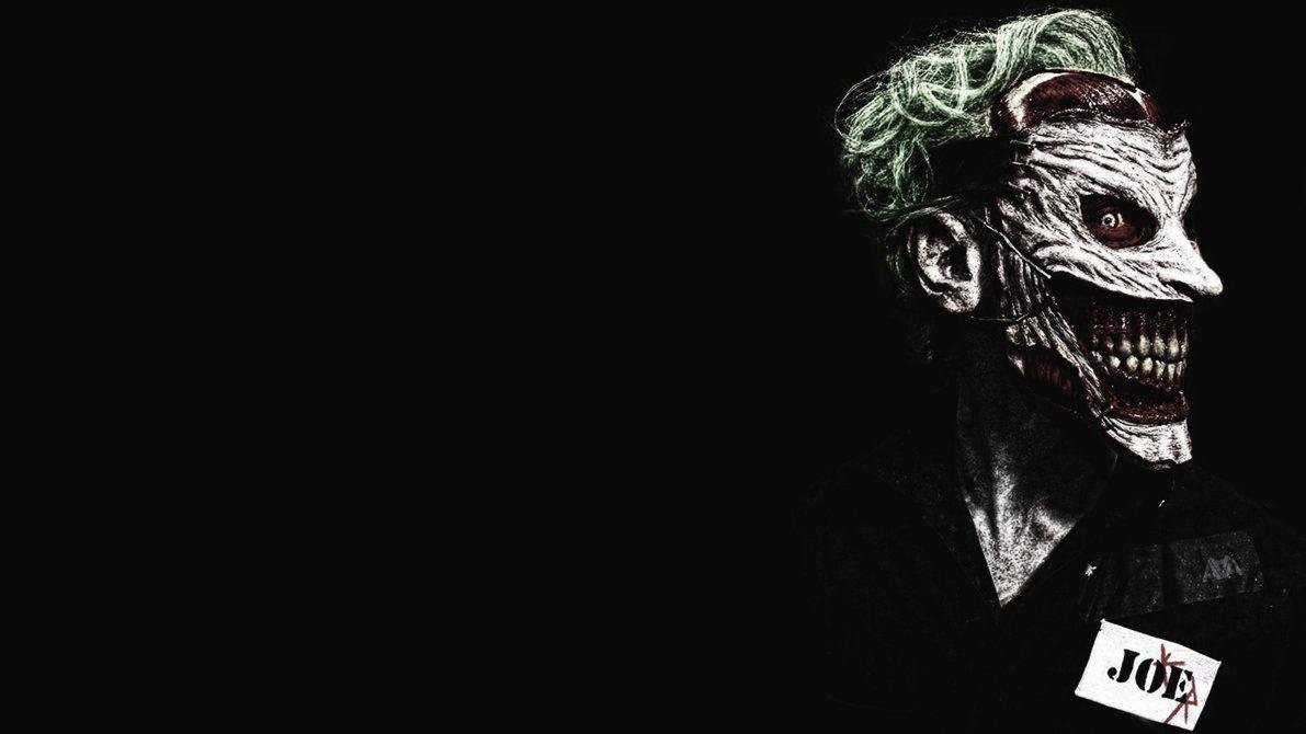 Skinned Joker Face — 1191x670 wallpaper