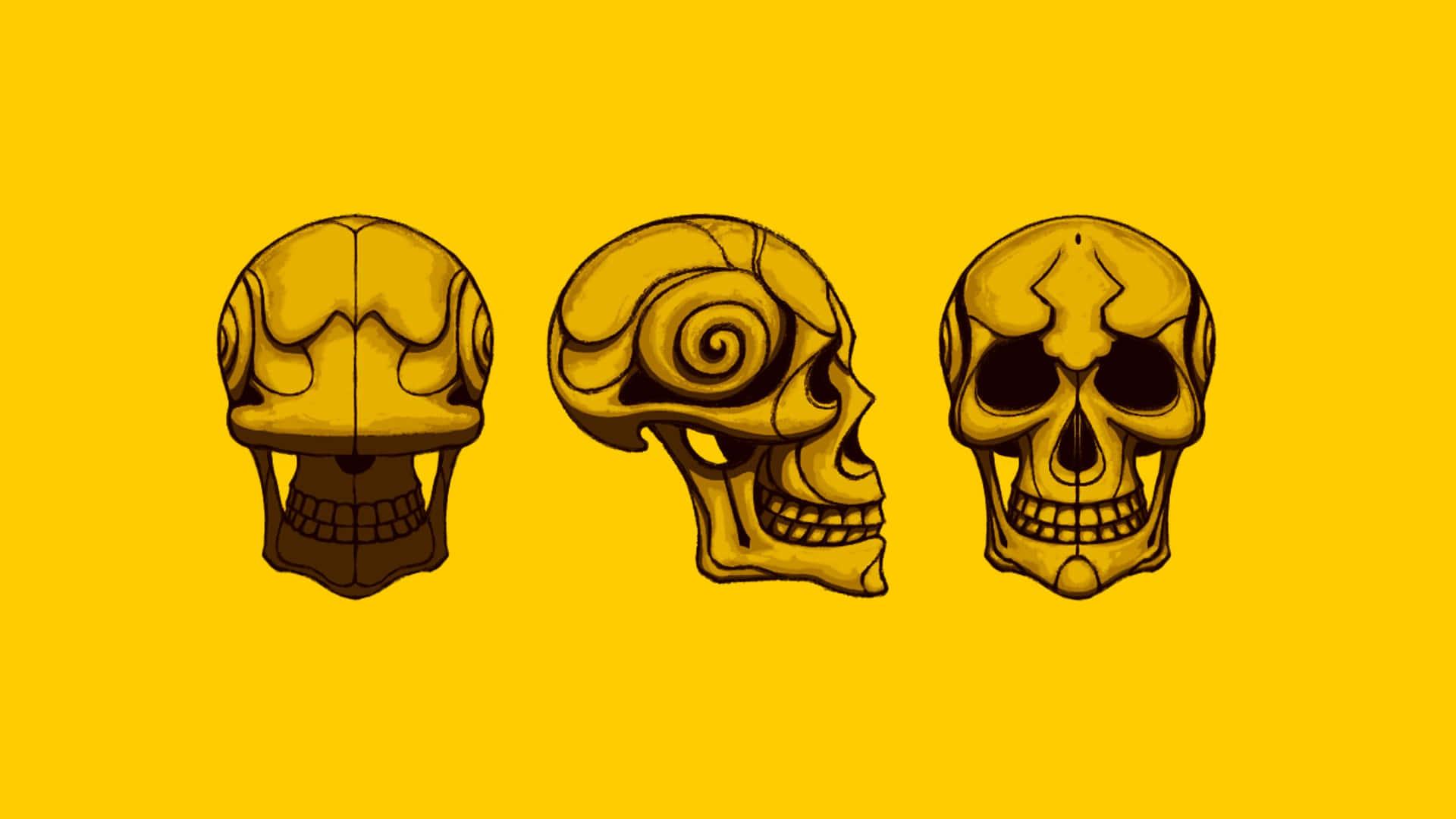 Skull Background — 1920x1080 wallpaper
