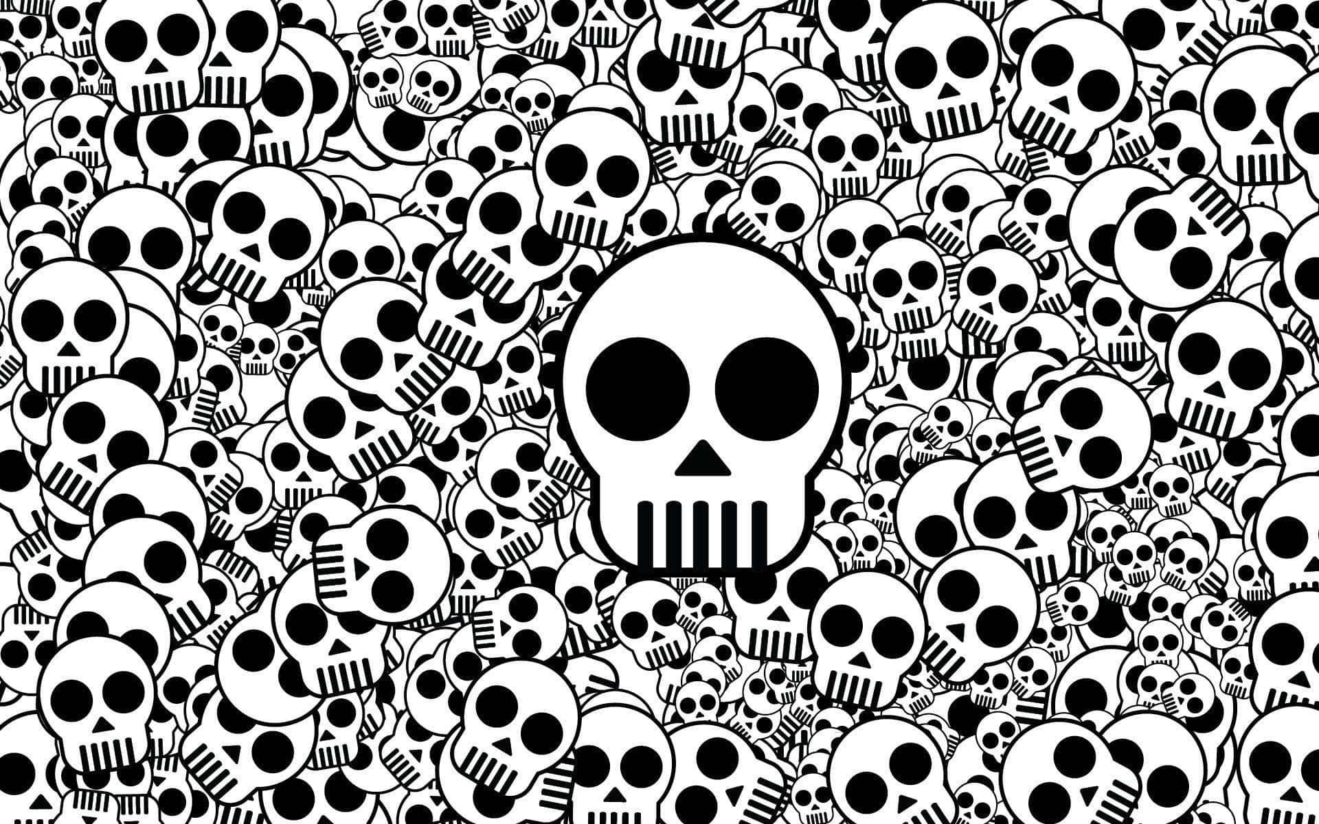 Skull Background — 1920x1200 wallpaper